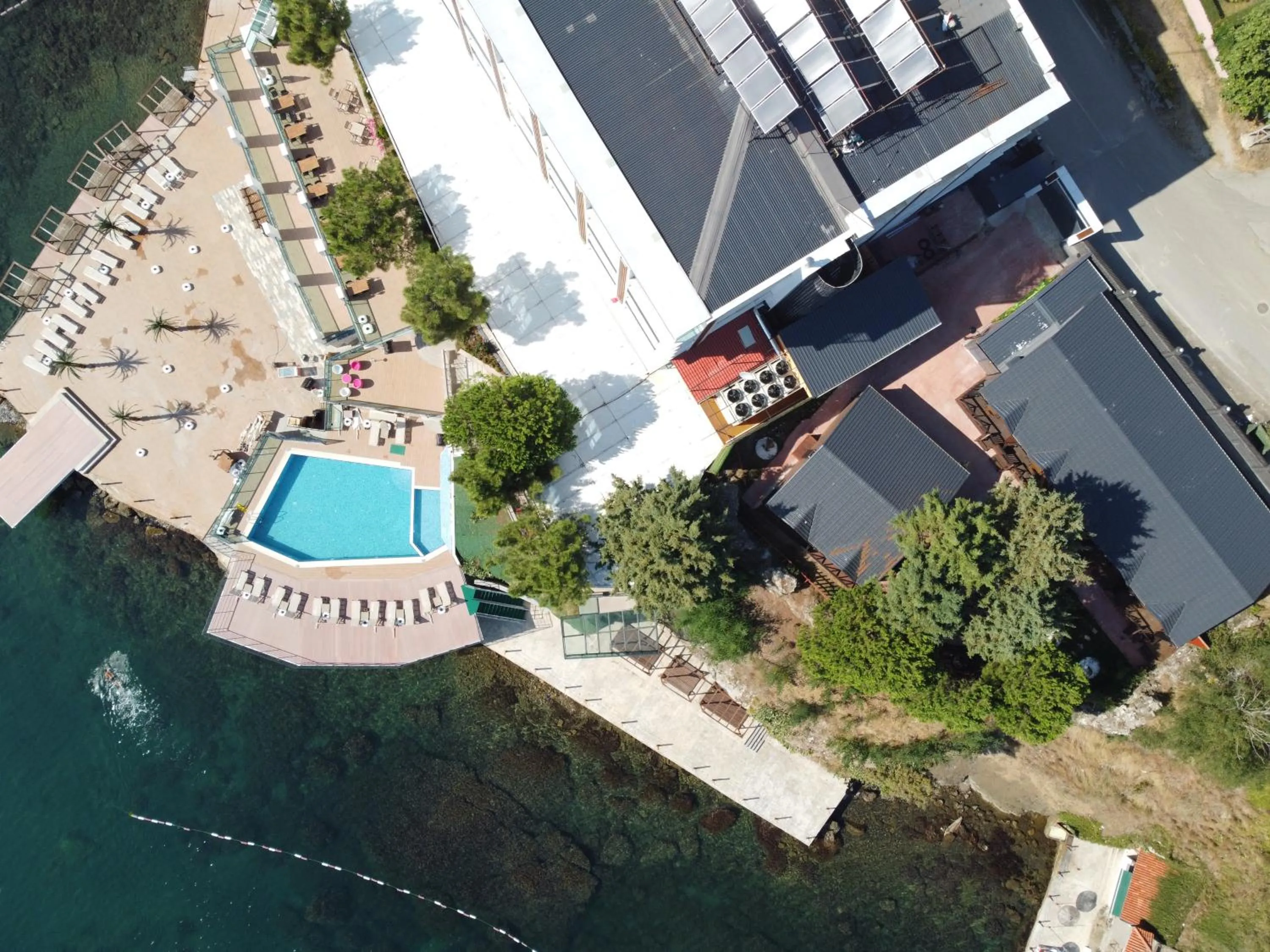 Swimming pool in Vira Otel Suites