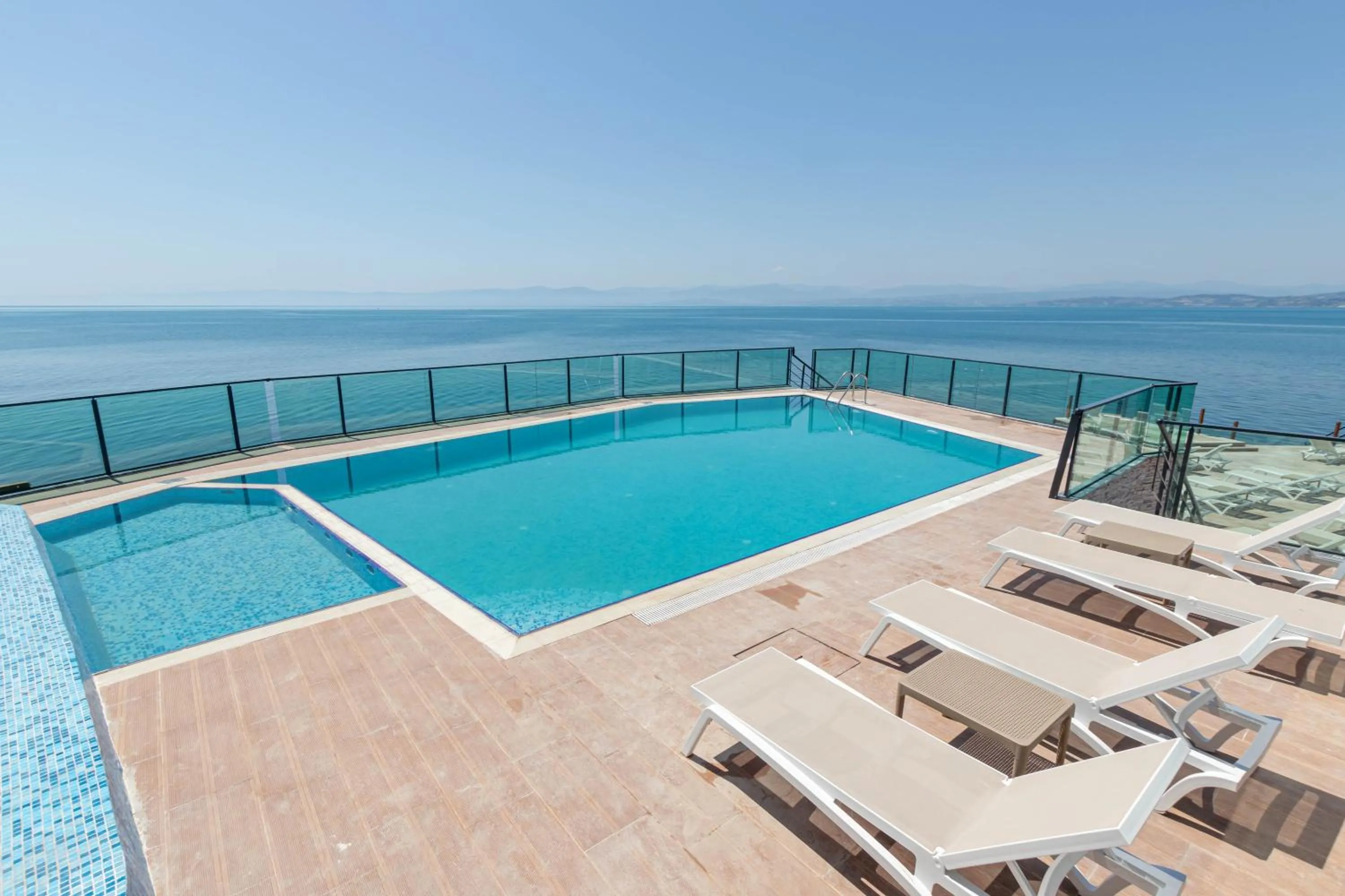 Swimming pool in Vira Otel Suites