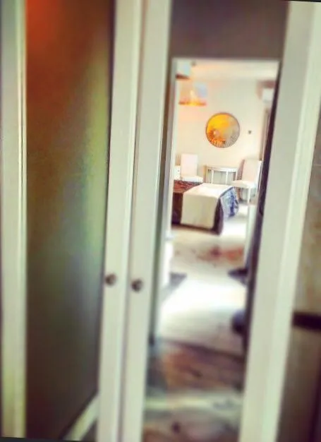 Bedroom, Bed in Hotel La Perla