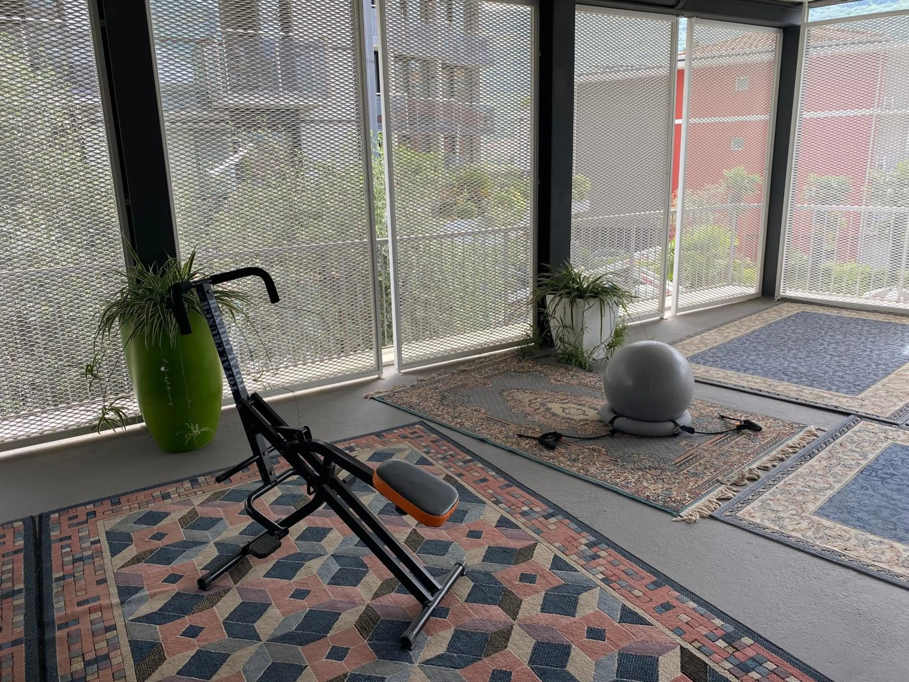 Fitness centre/facilities in Hotel La Perla