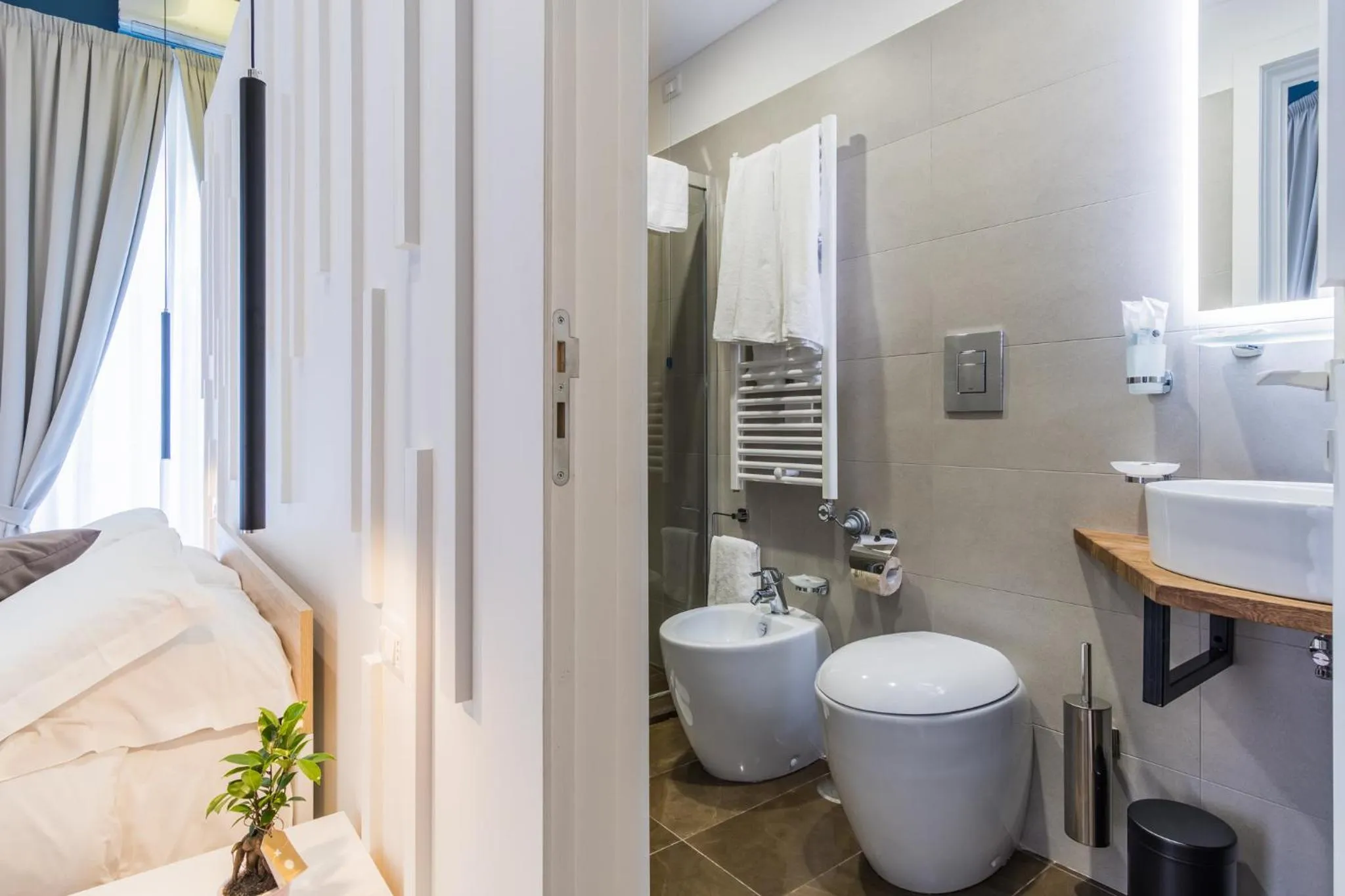 Bed in VistaViva B&B