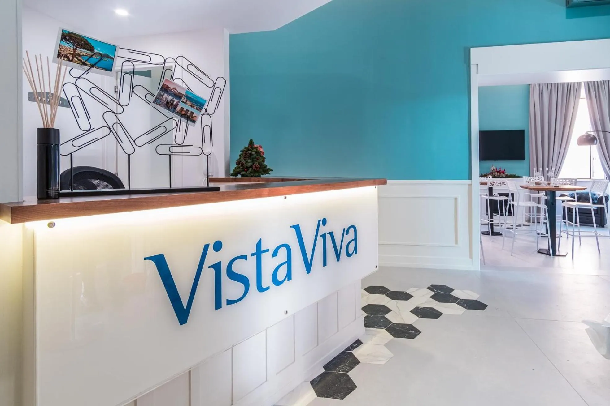 Lobby or reception in VistaViva B&B