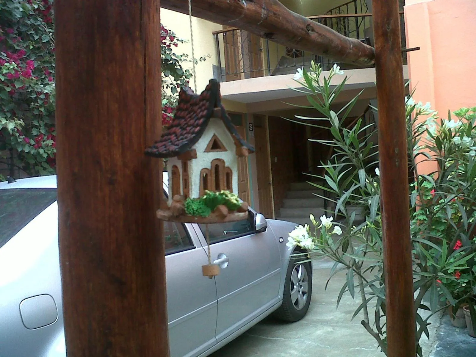 Decorative detail in Hostal Tambo Colorado