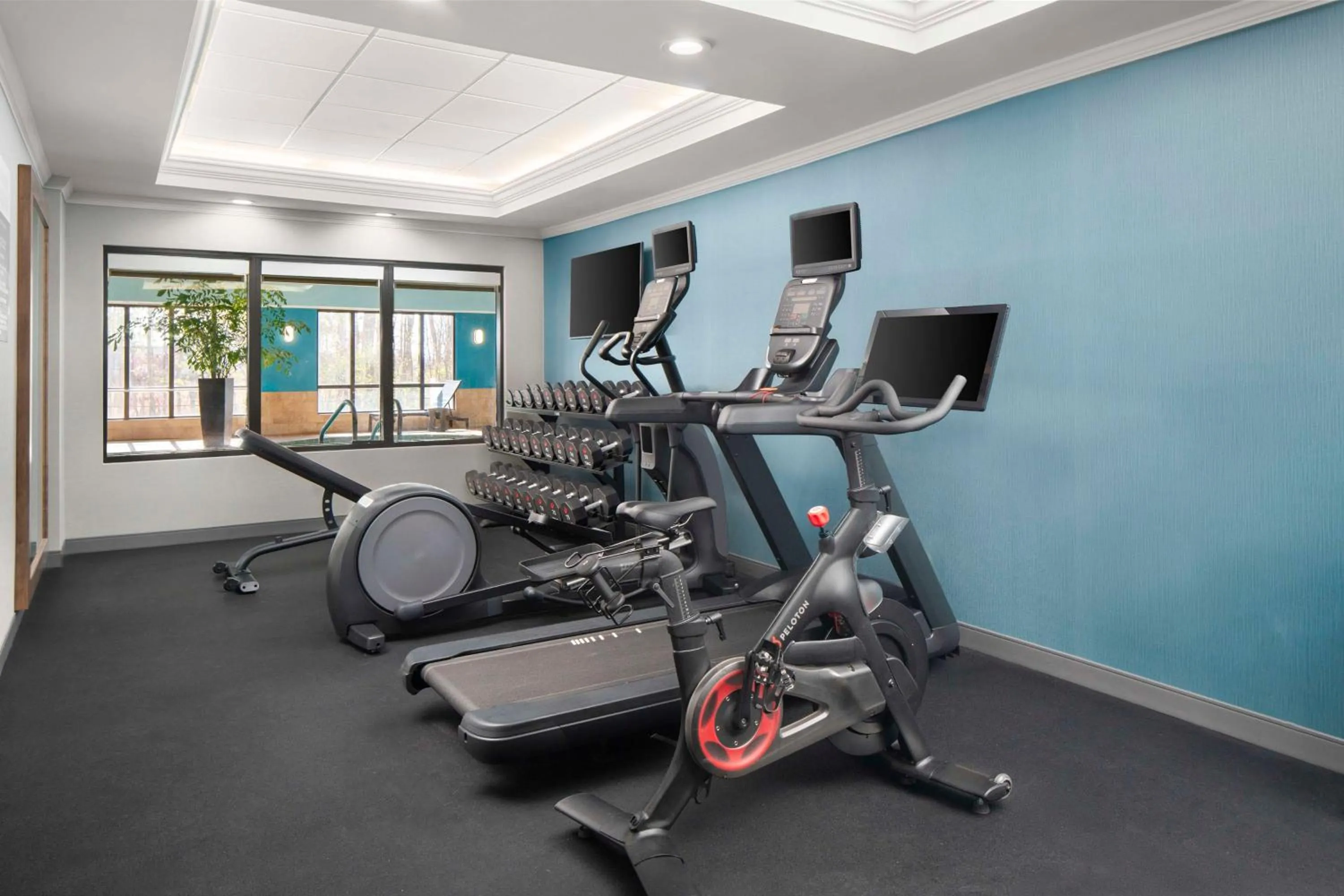 Fitness centre/facilities in Hampton Inn Chicopee - Springfield