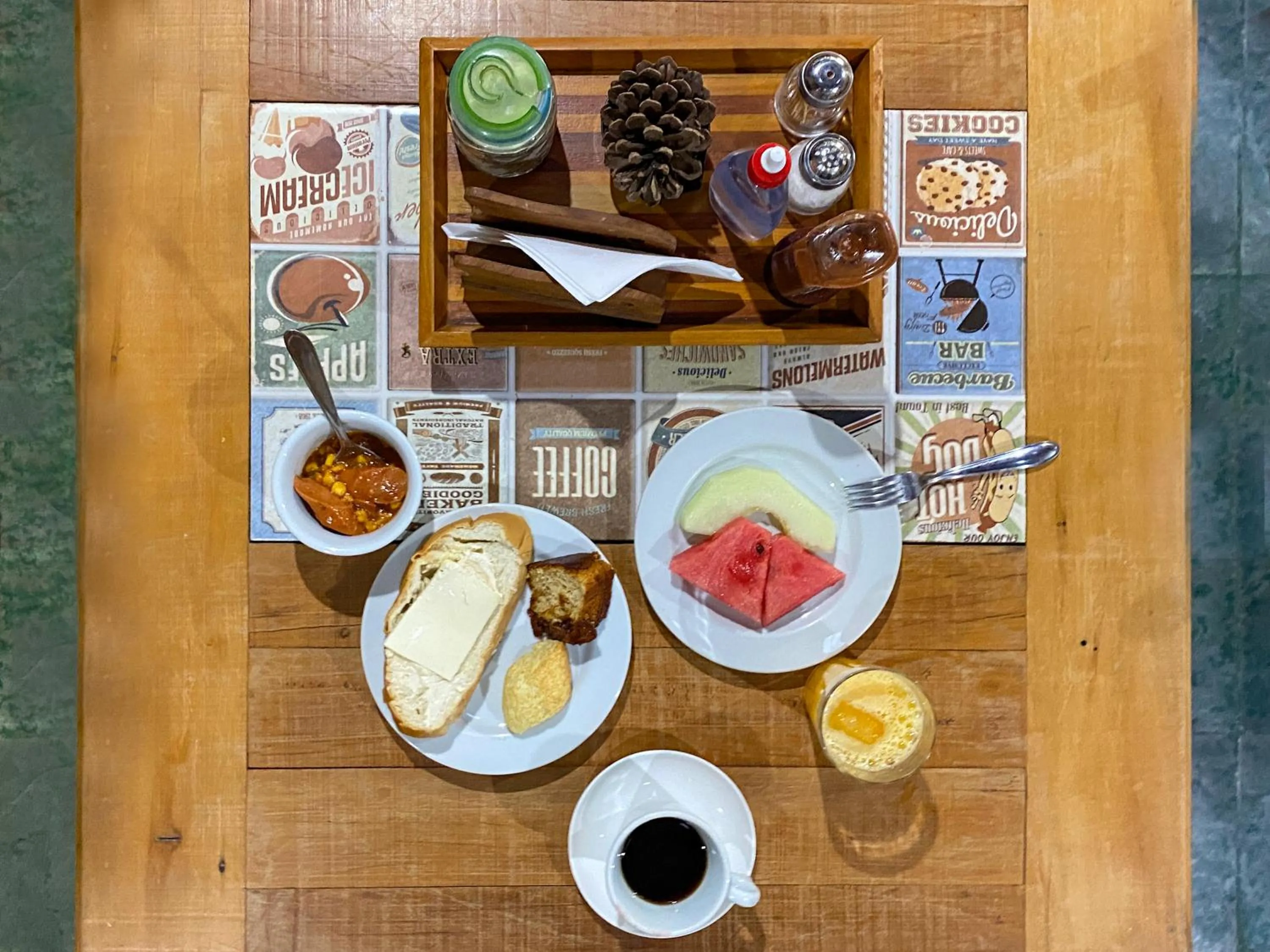 Breakfast in Pousada Segredo