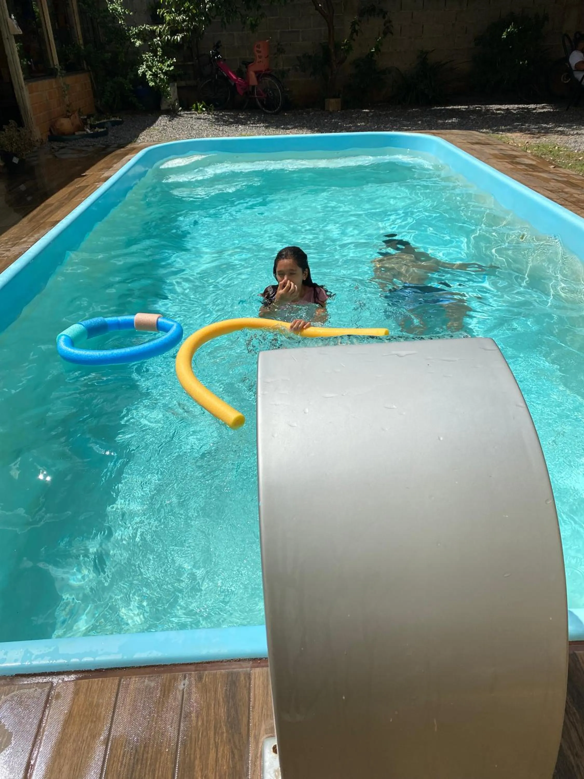 Swimming pool in Pousada Segredo