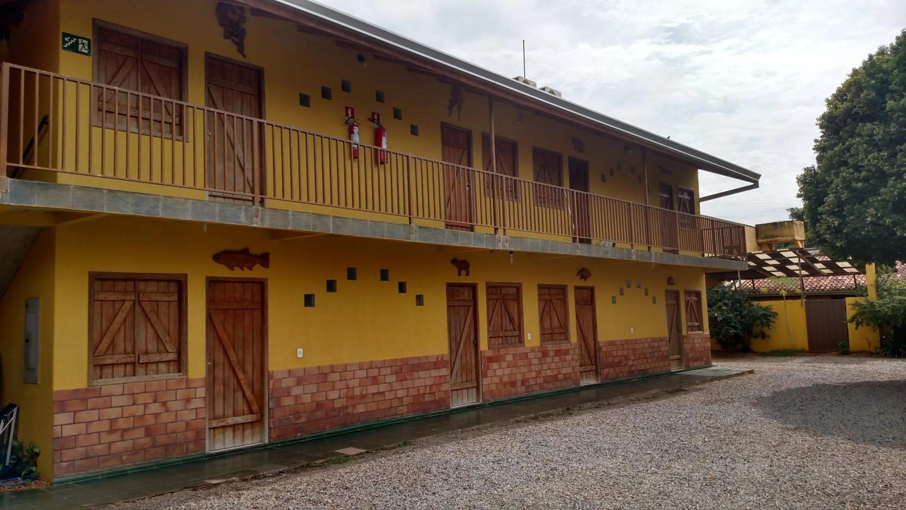 Facade/entrance in Pousada Segredo