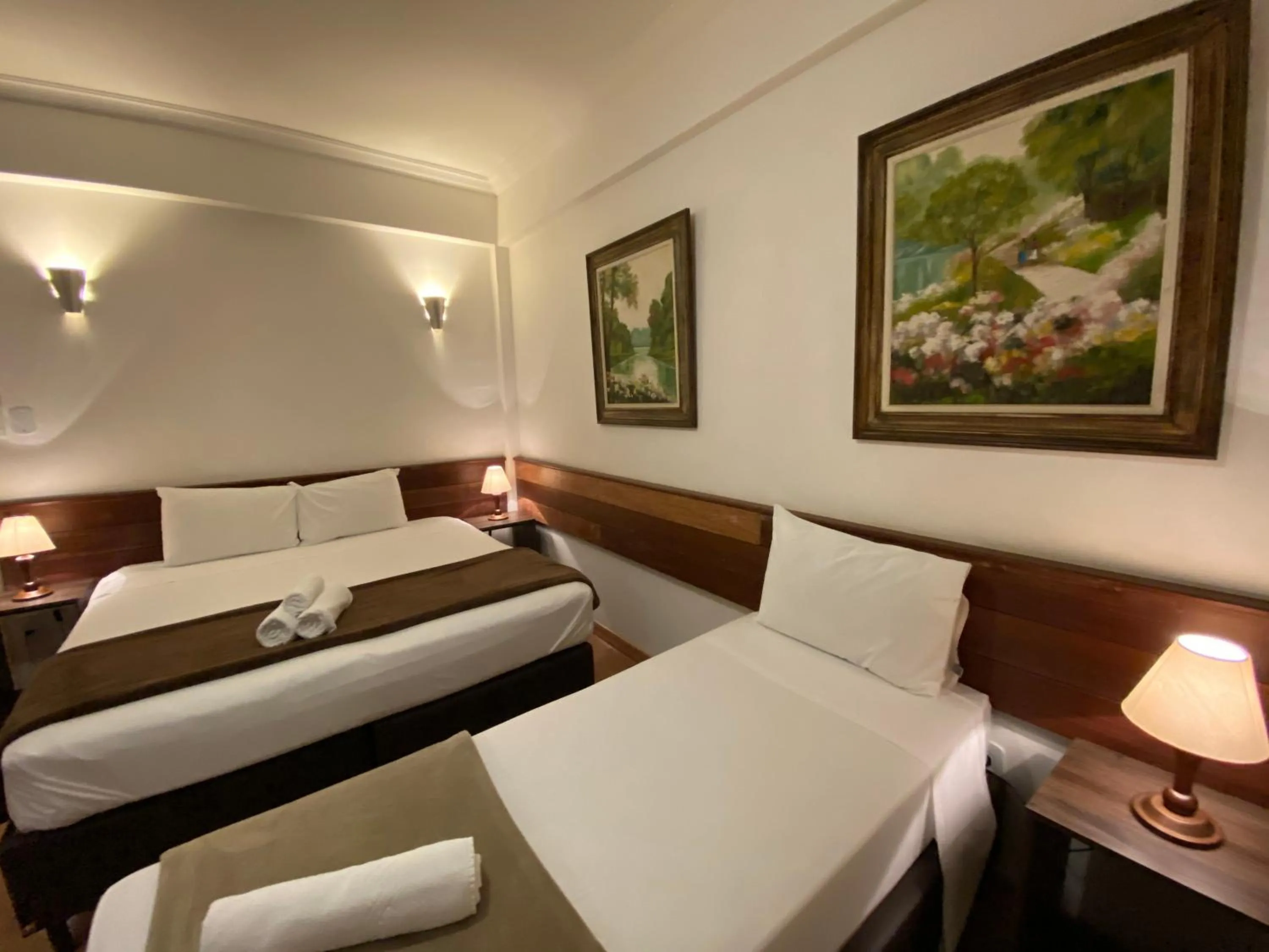 Bed in Pousada Imperial Cidade