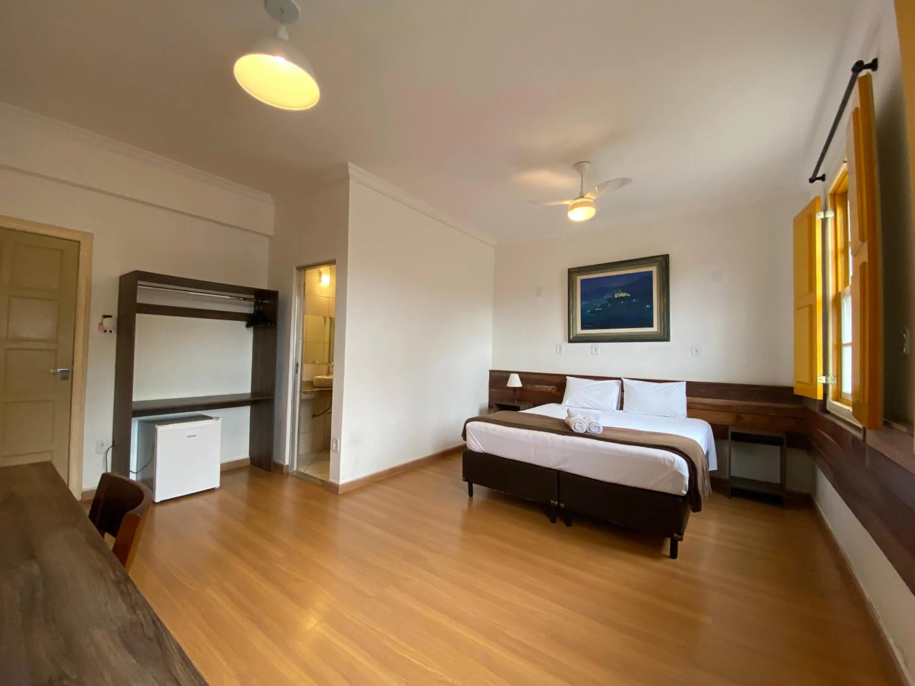 Bed in Pousada Imperial Cidade