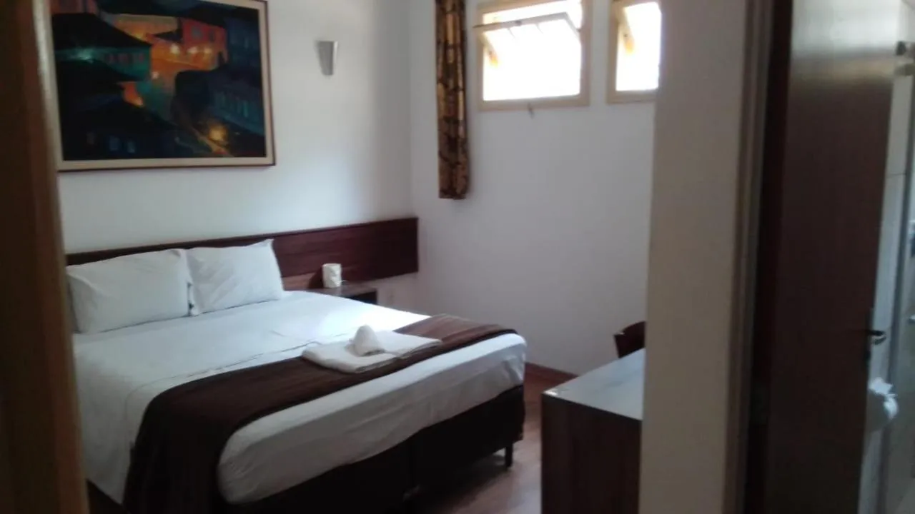 Bed in Pousada Imperial Cidade