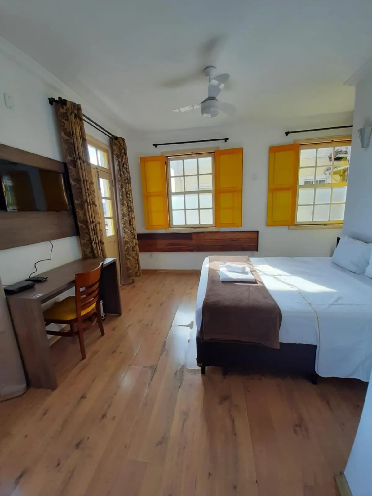 Bed in Pousada Imperial Cidade