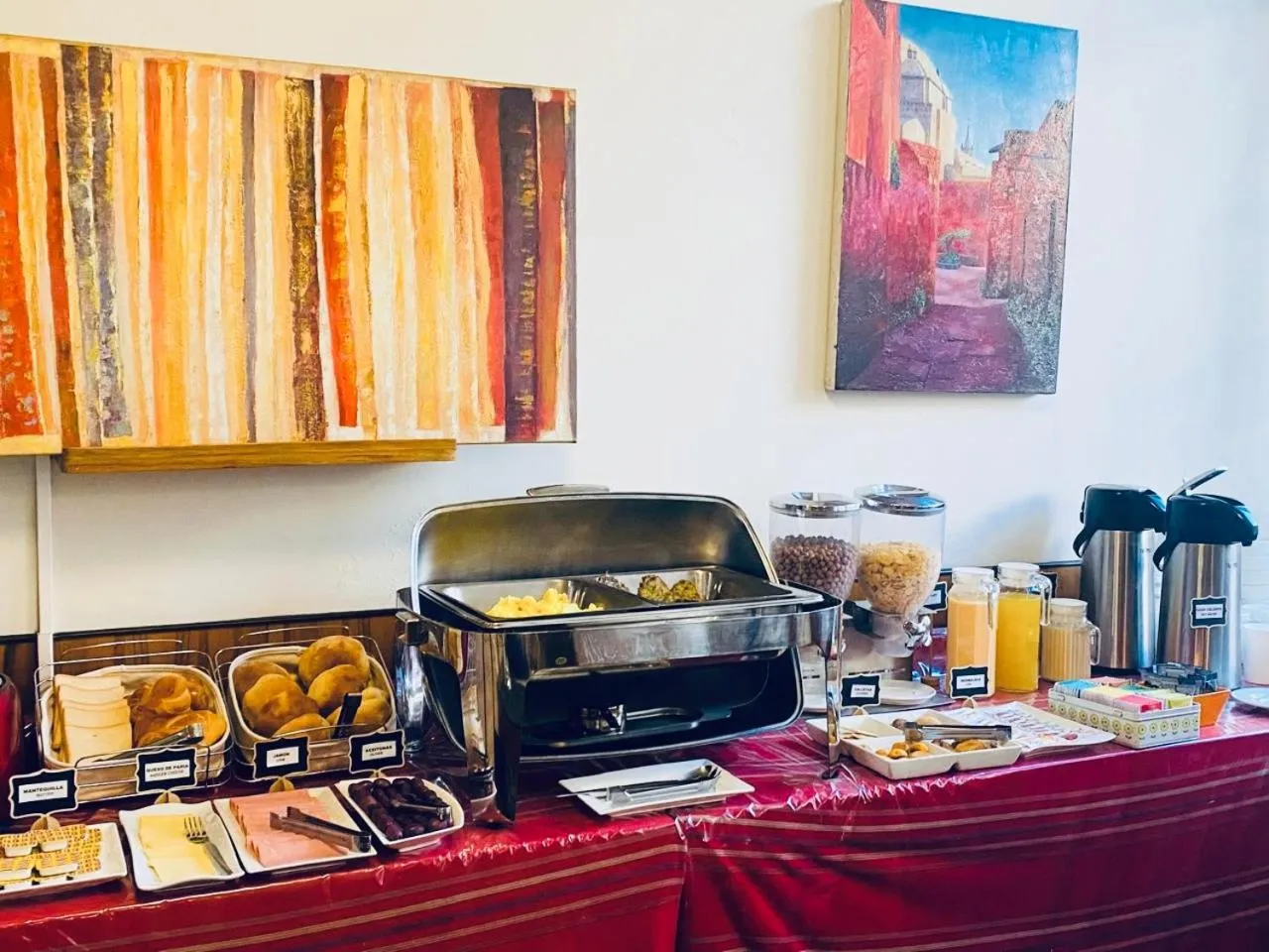 Food and drinks in Arequipa Inn