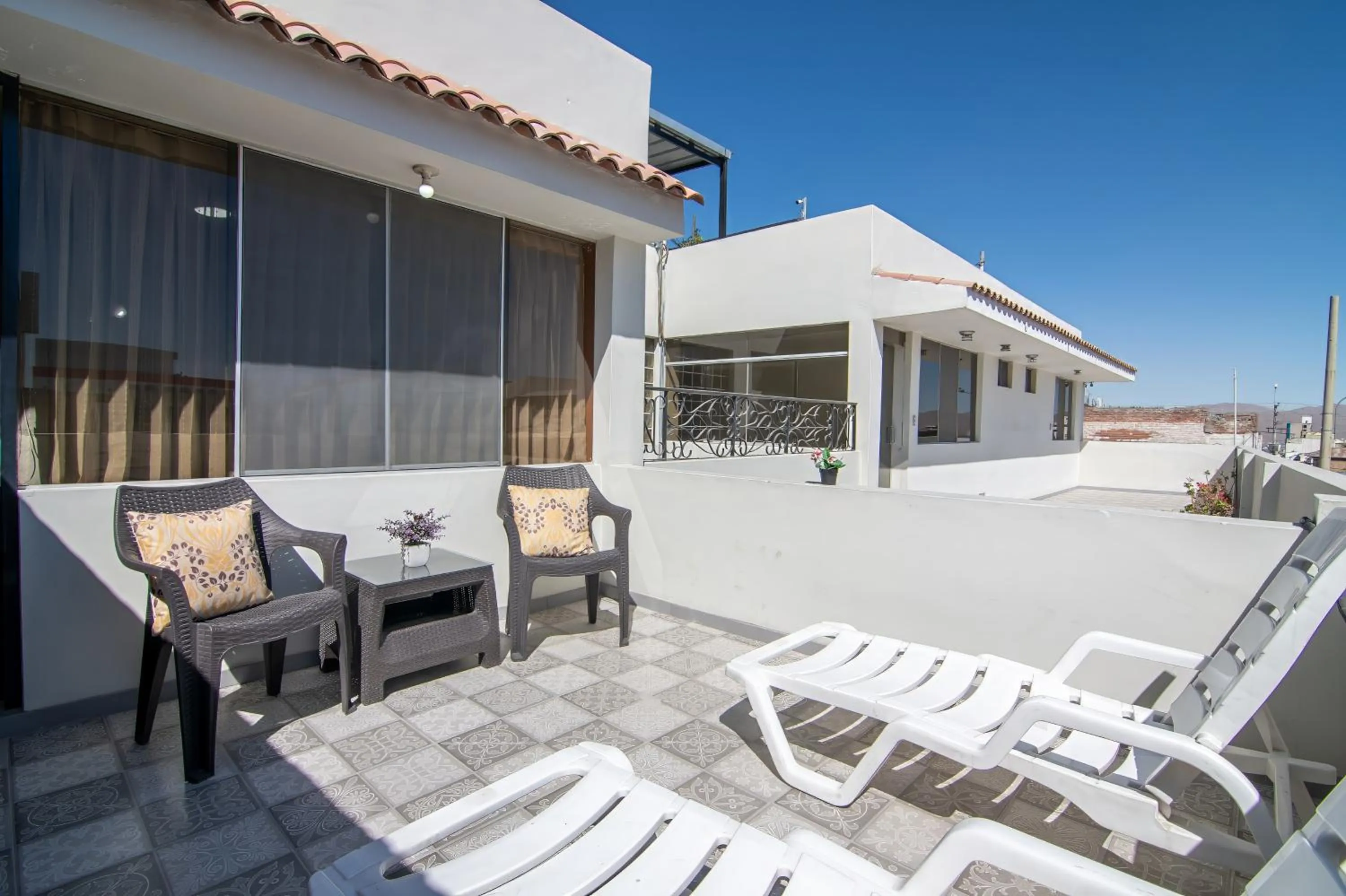 Balcony/Terrace in Arequipa Inn