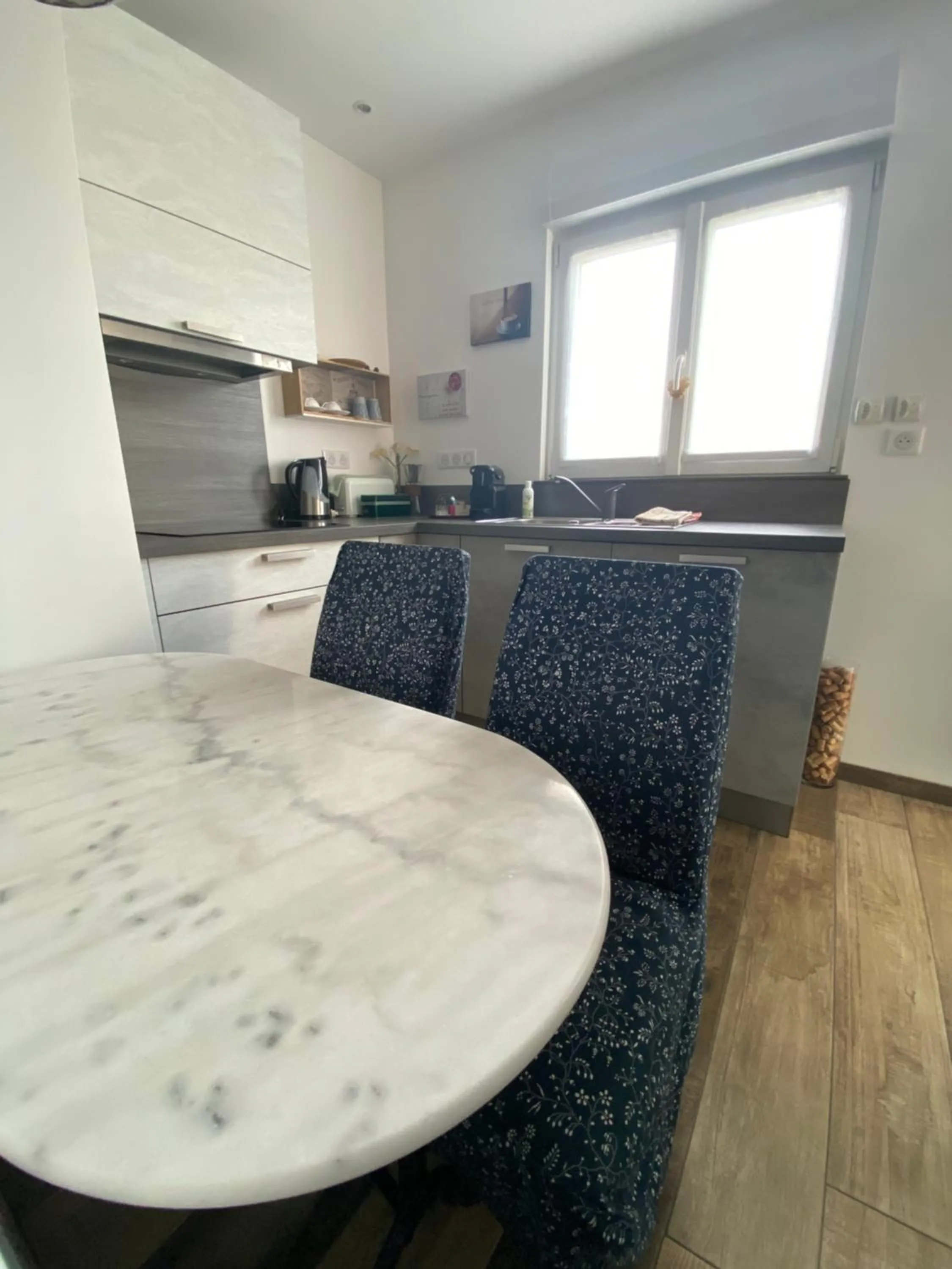 Kitchen or kitchenette in Sleeping Bio Tea