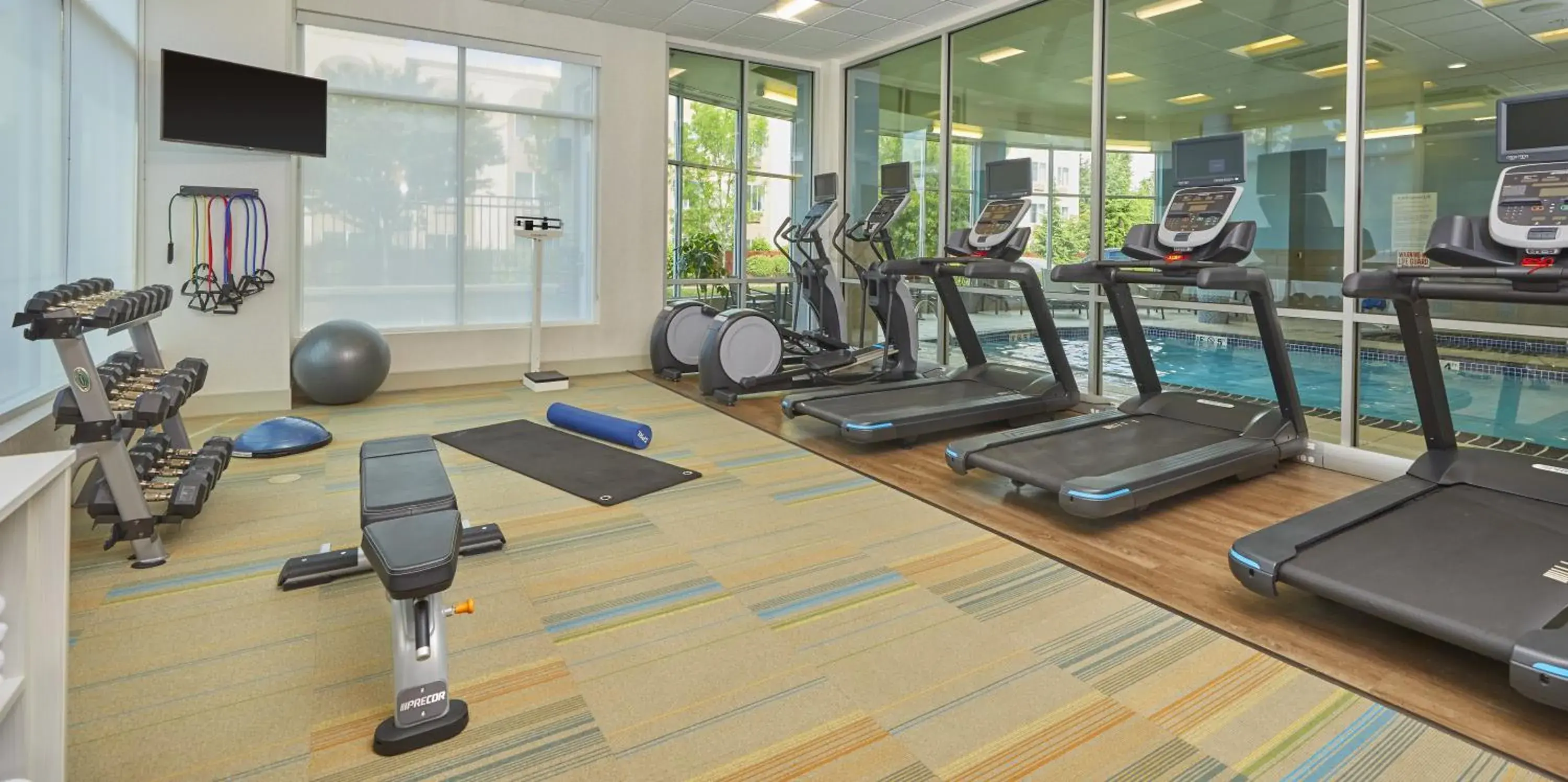 Fitness centre/facilities in Holiday Inn Express : Eugene - Springfield by IHG Fitness centre/facilities in Holiday Inn Express : Eugene - Springfield by IHG