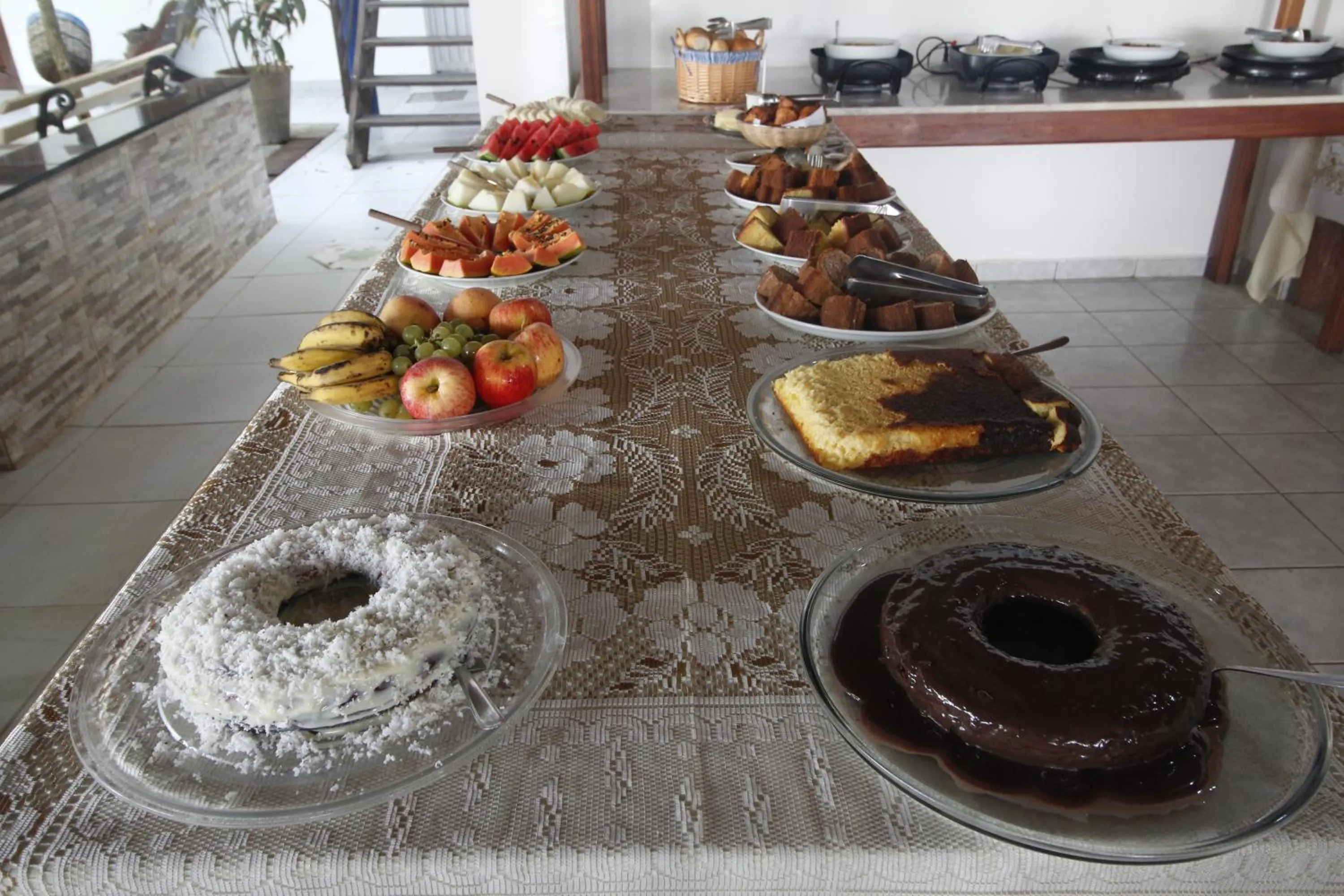 Buffet breakfast in Jacumã´s Lodge Hotel