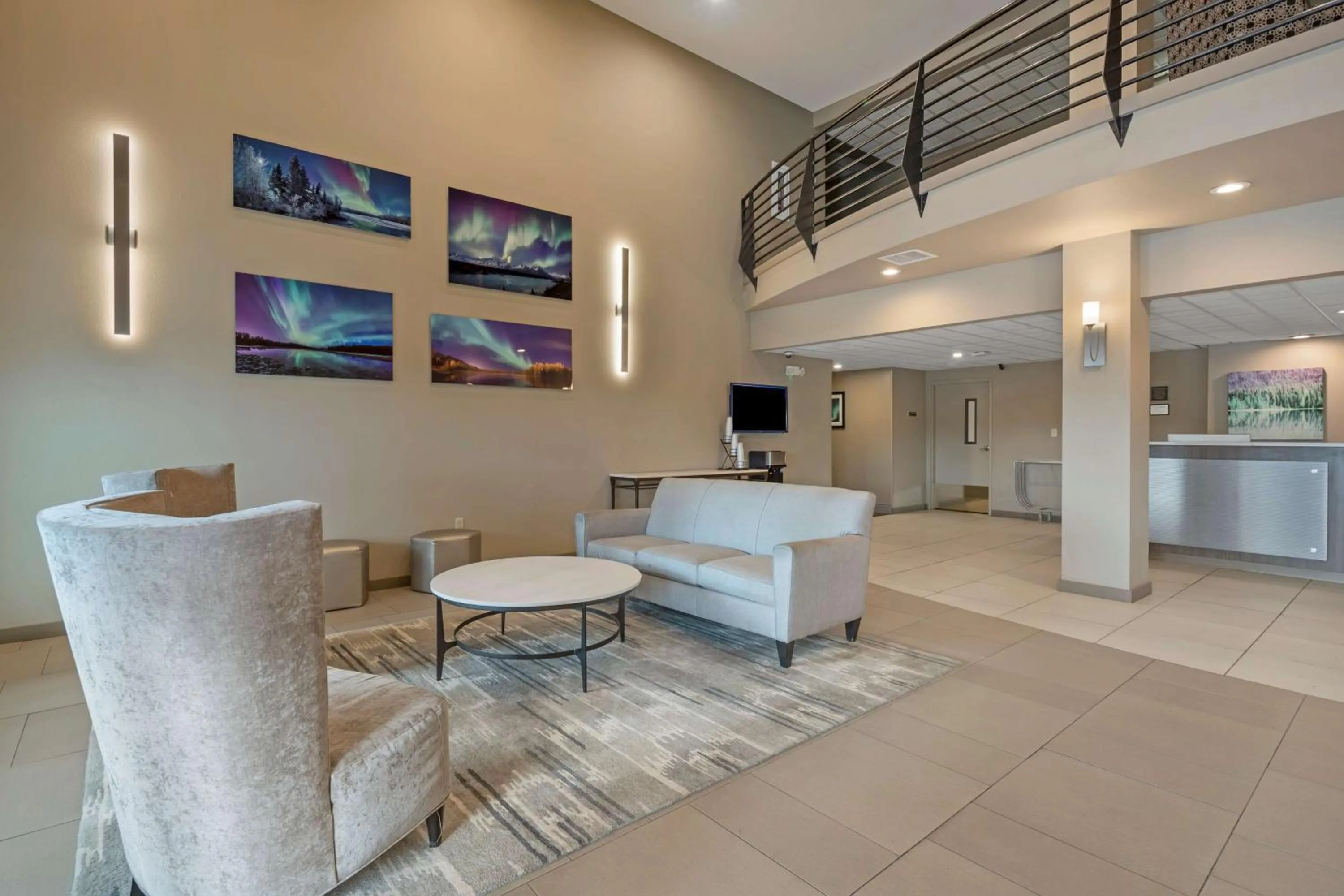 Lobby or reception in Best Western Plus Chena River Lodge