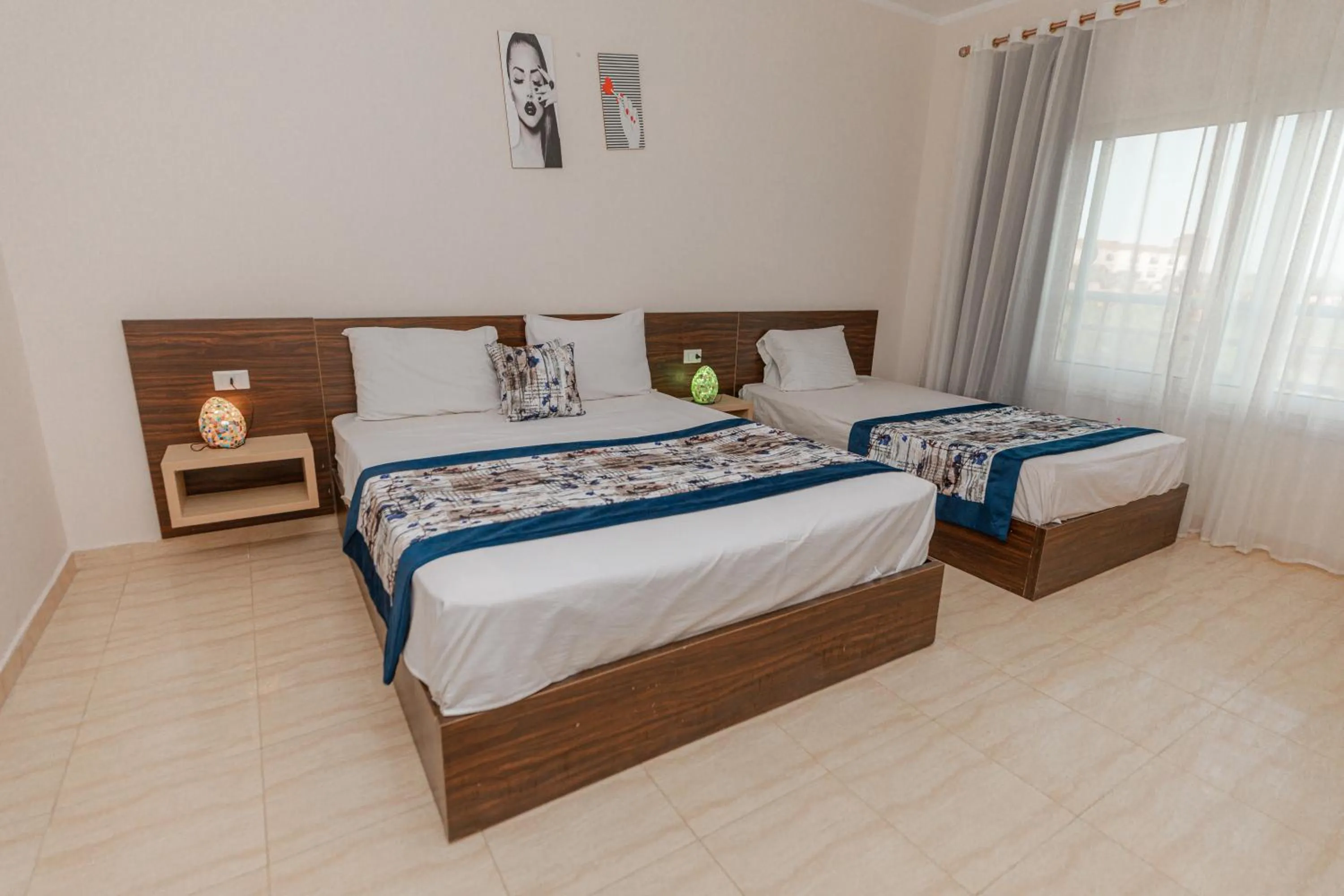 Bed in Andalusia Blue Beach Hurghada