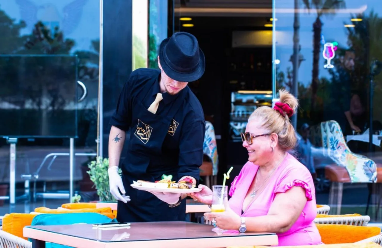 Staff in Andalusia Blue Beach Hurghada