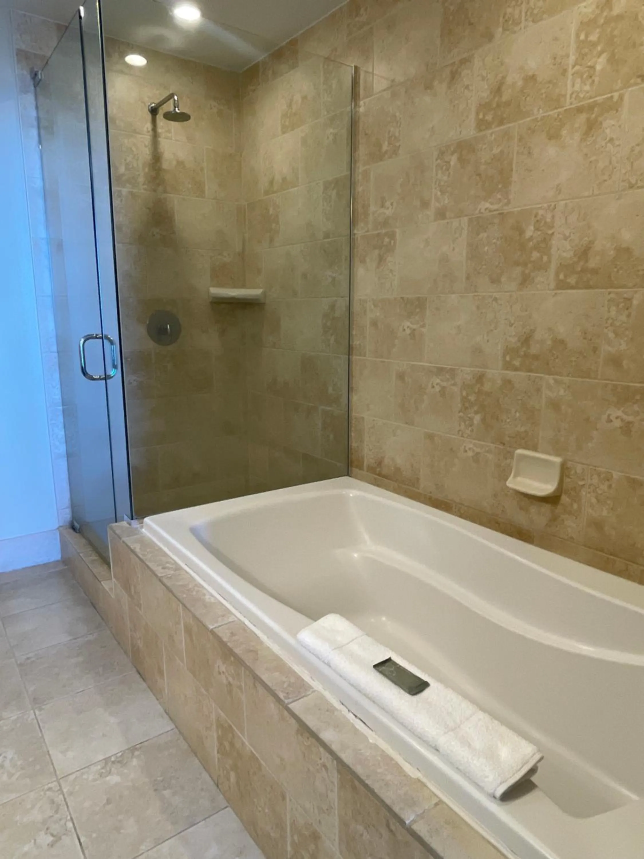 Bathroom in South Beach Biloxi Hotel & Suites