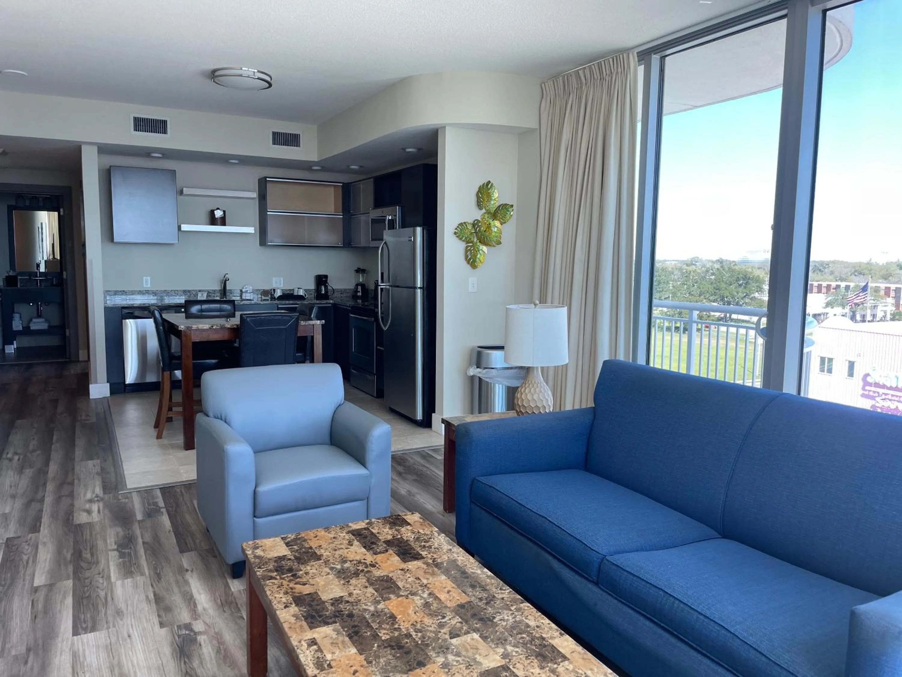 Living room in South Beach Biloxi Hotel & Suites