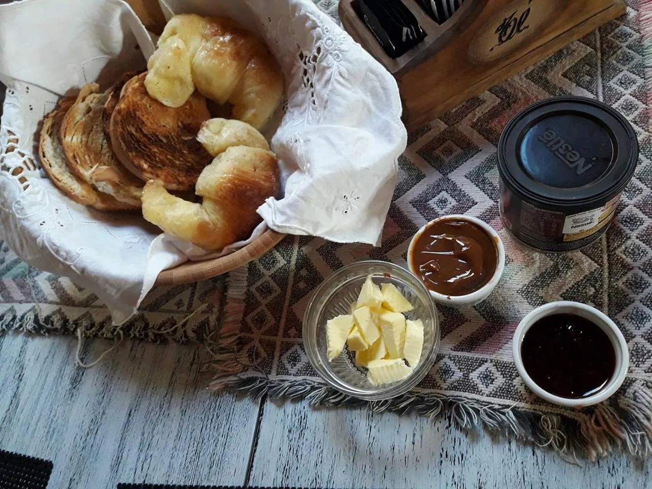 Continental breakfast in Lo De Pablo
