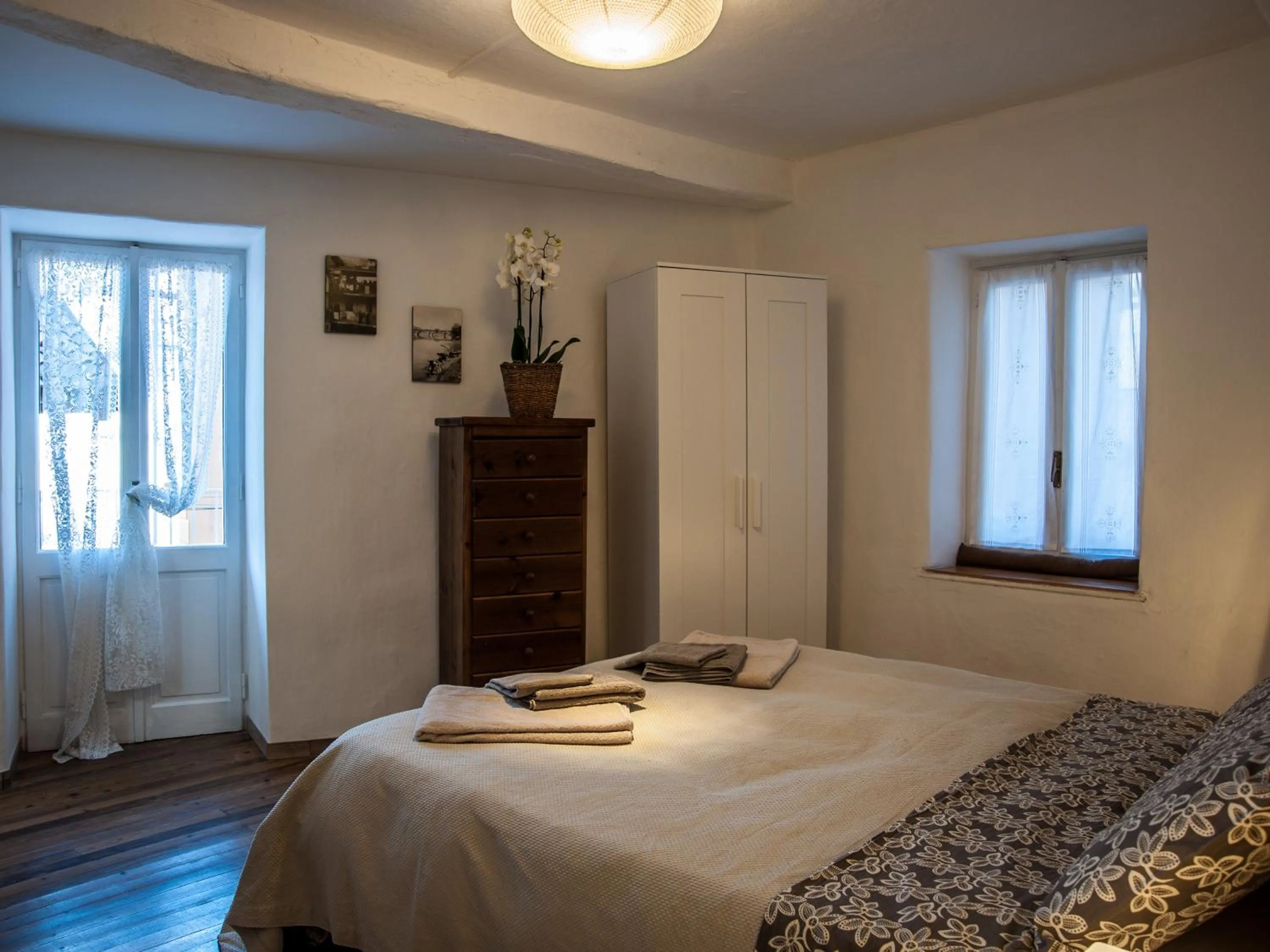 Bedroom, Bed in B&B Al Vicolo del Gallo