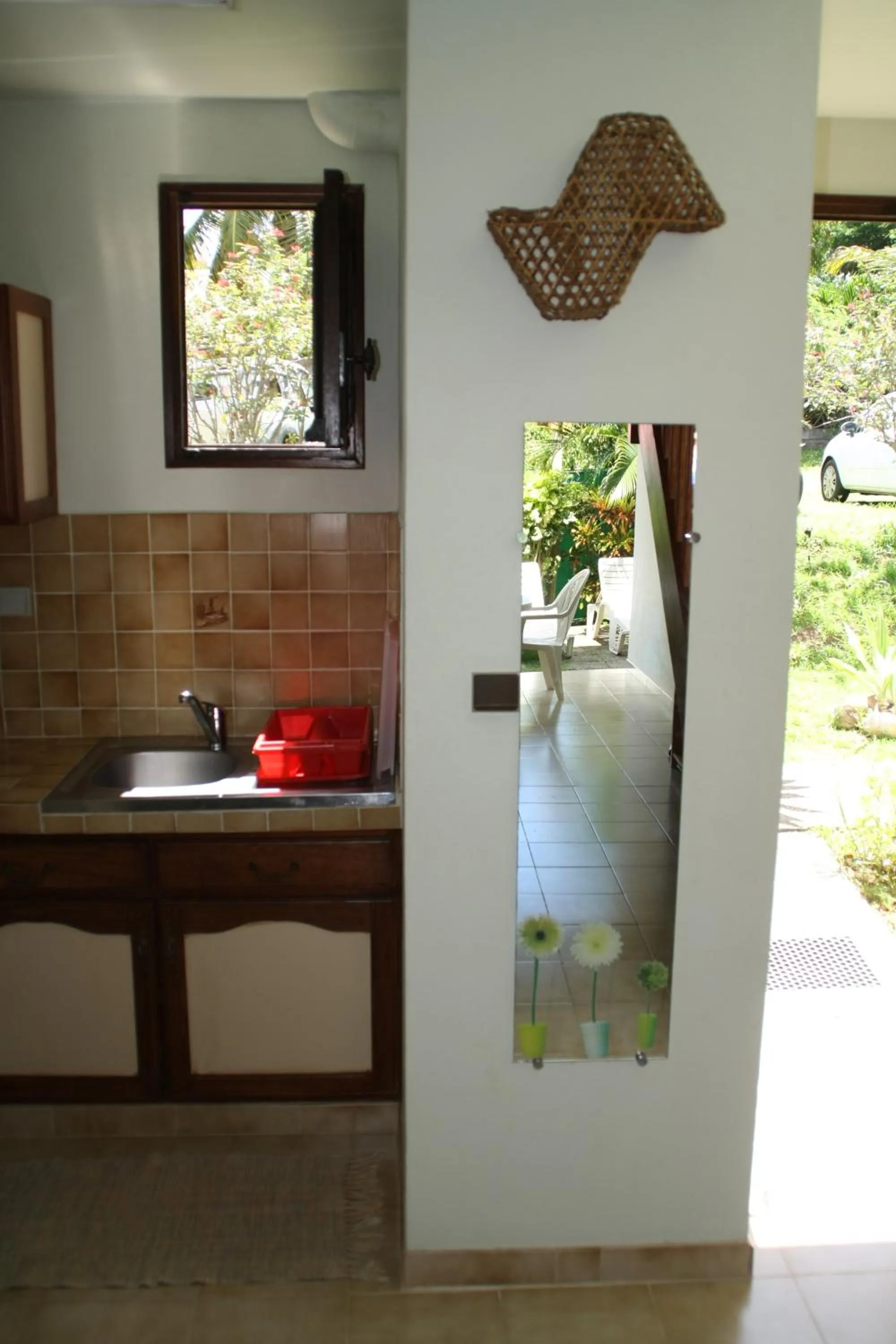 Kitchen or kitchenette in Résidence Sucrerie Motel - Les Anses-d'Arlets - Martinique