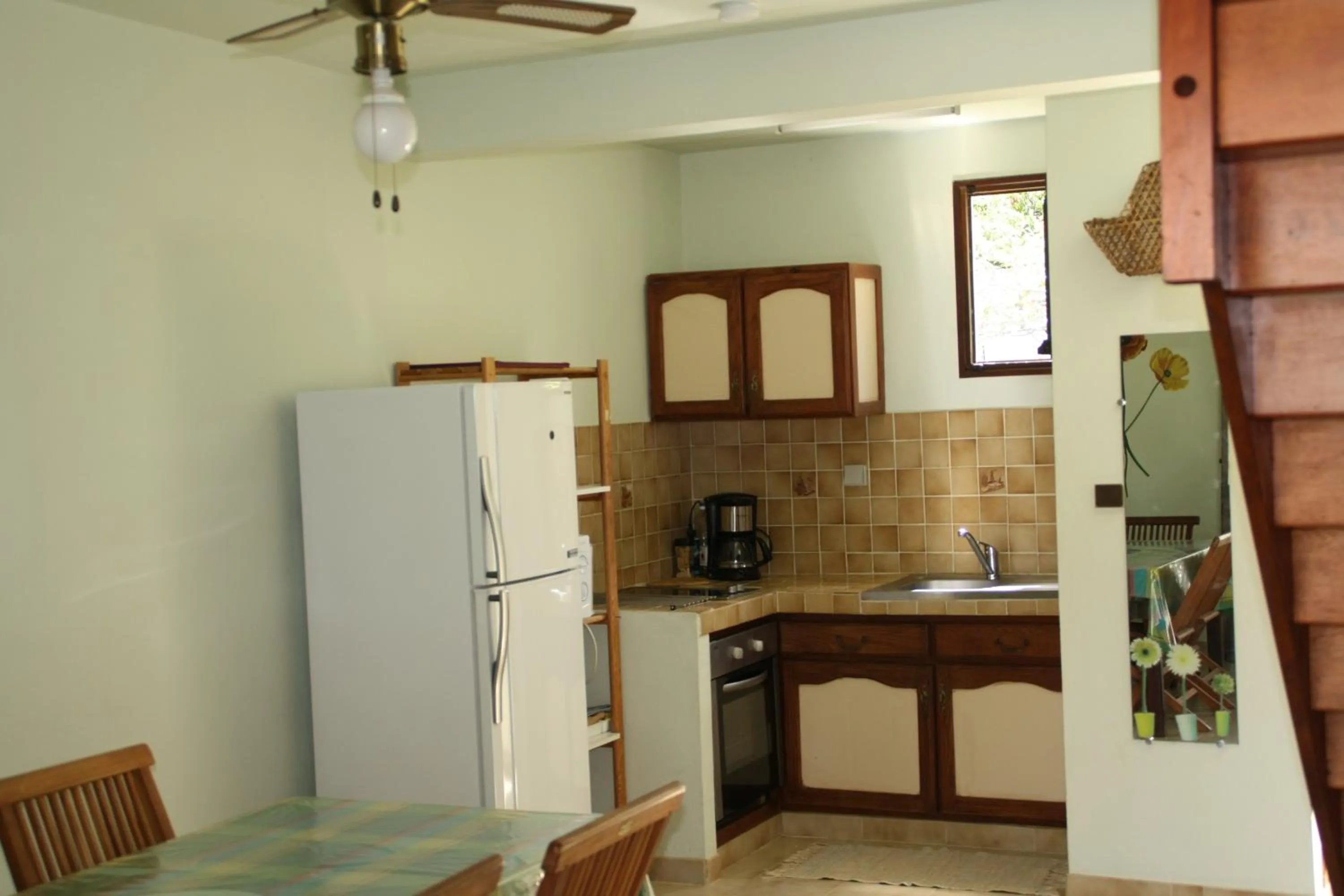 Kitchen or kitchenette in Résidence Sucrerie Motel - Les Anses-d'Arlets - Martinique