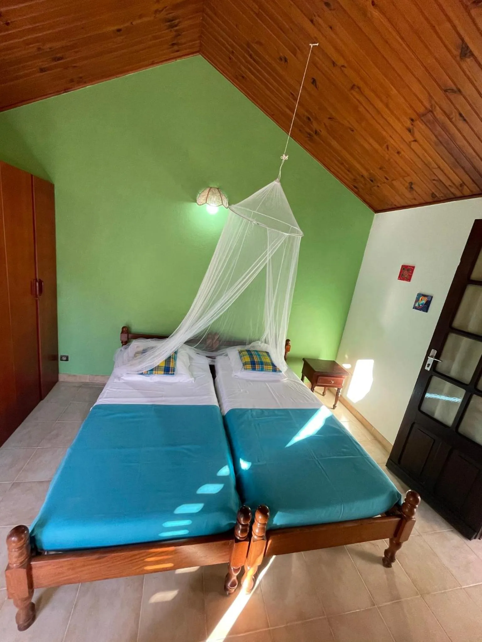 Bed in Résidence Sucrerie Motel - Les Anses-d'Arlets - Martinique