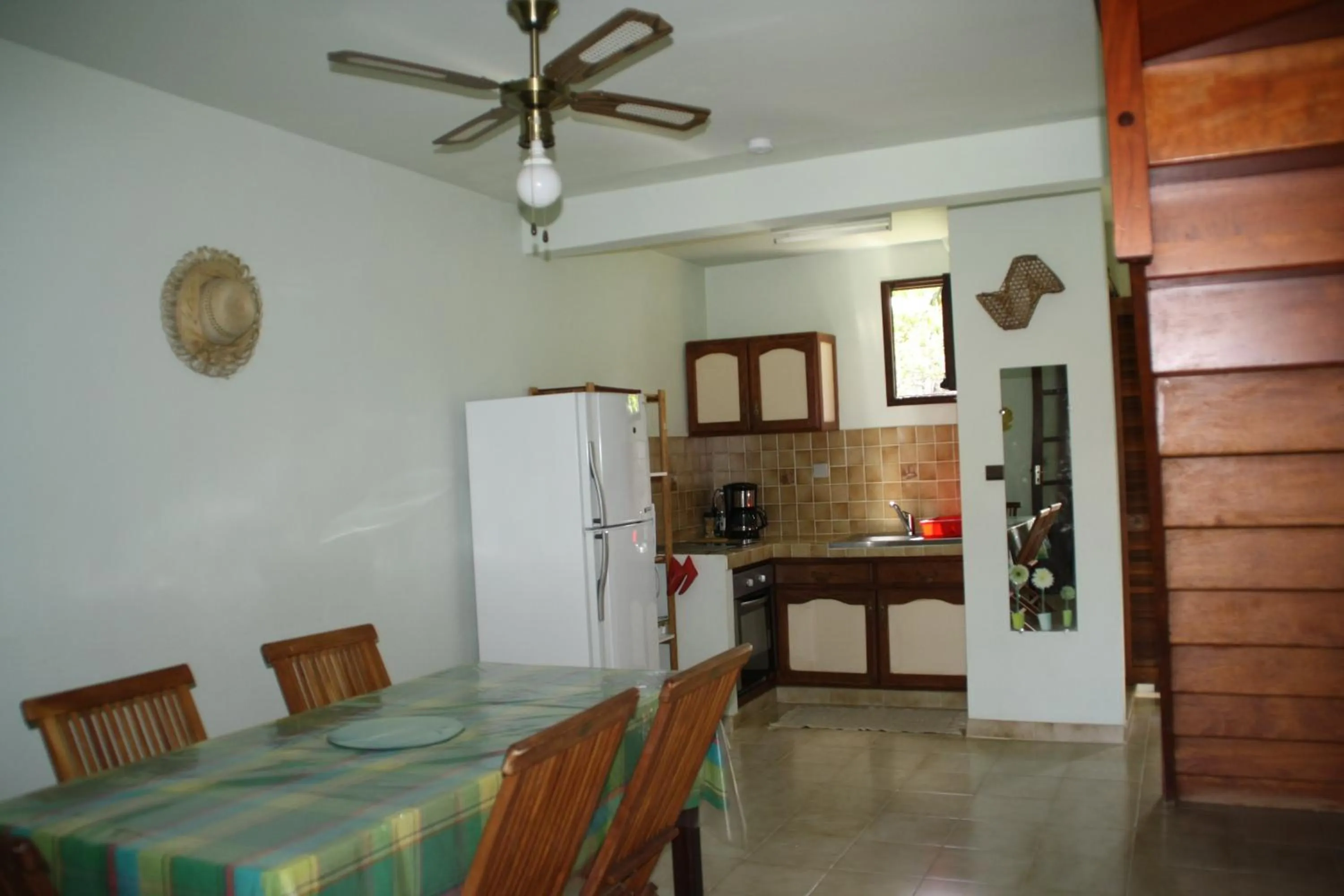 Kitchen or kitchenette in Résidence Sucrerie Motel - Les Anses-d'Arlets - Martinique