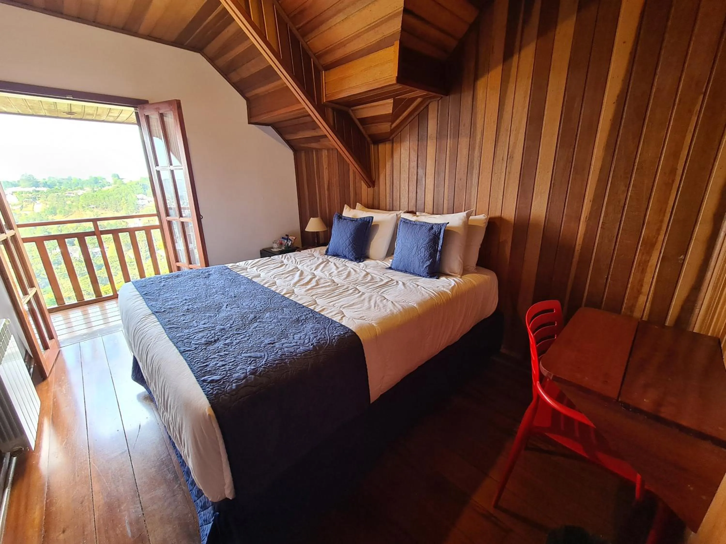 Bed in Summit Suítes Hotel Campos do Jordão