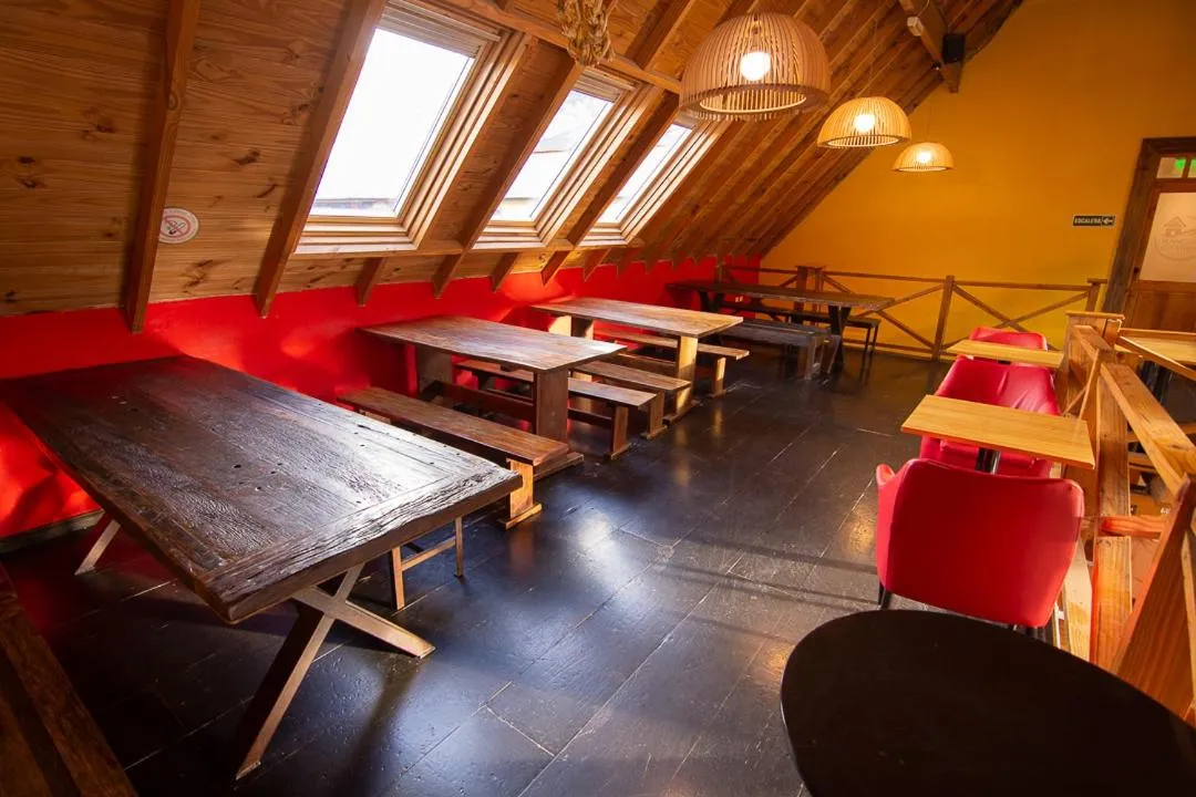 Living room in Rancho Grande Hostel