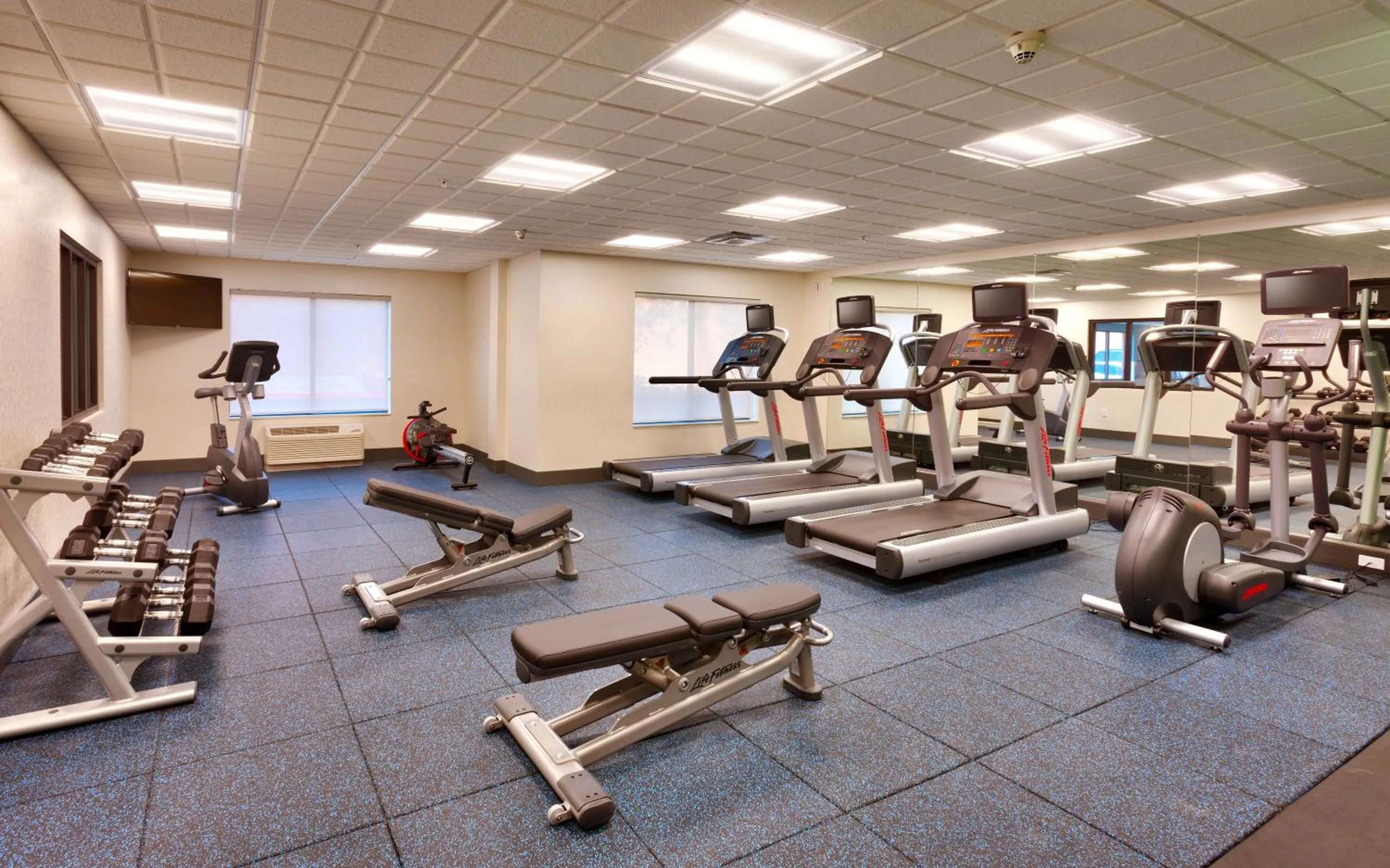 Fitness centre/facilities in Holiday Inn Express El Paso I-10 East by IHG