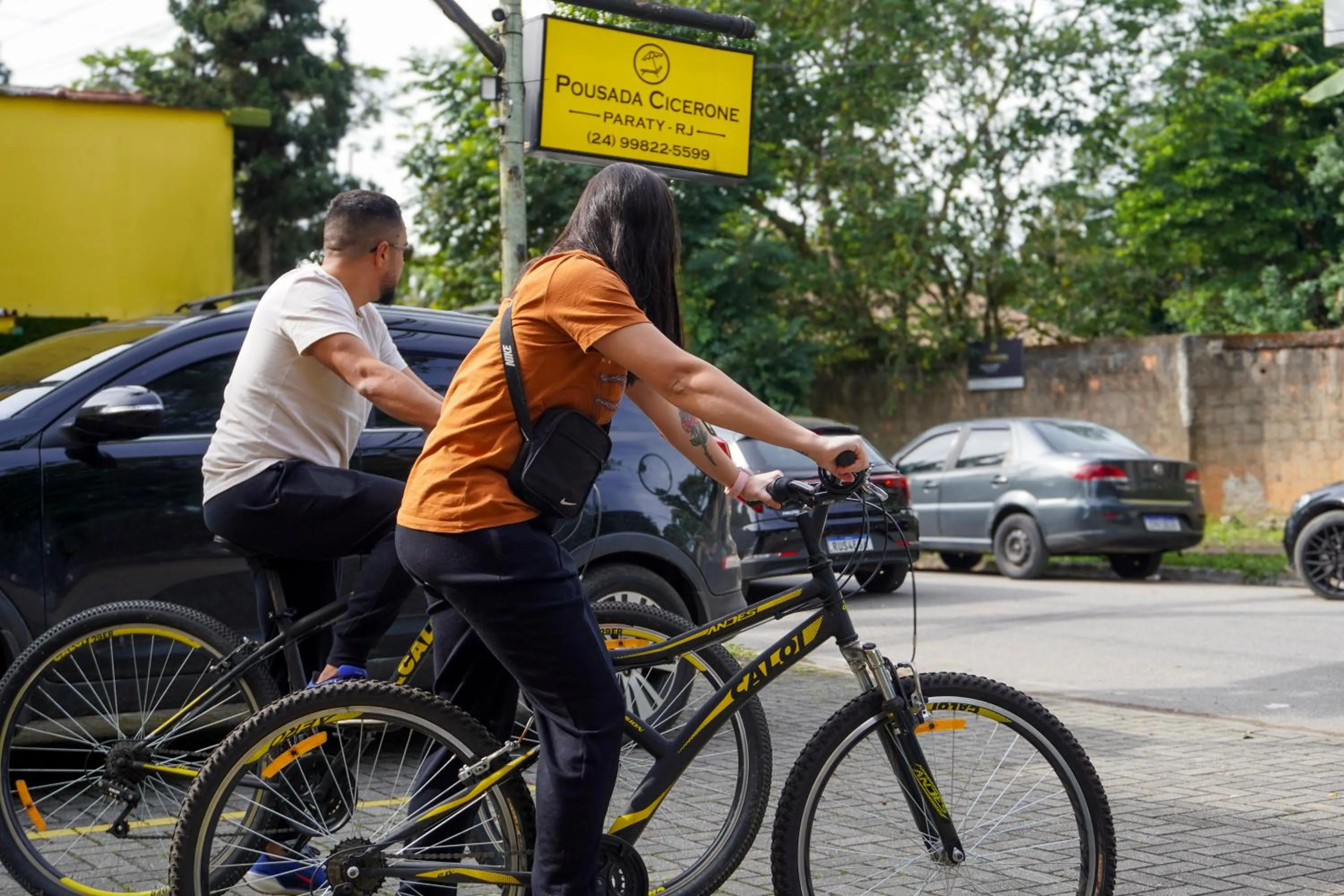 Cycling in Pousada Cicerone - Portal das Artes - Com Gerador de Energia