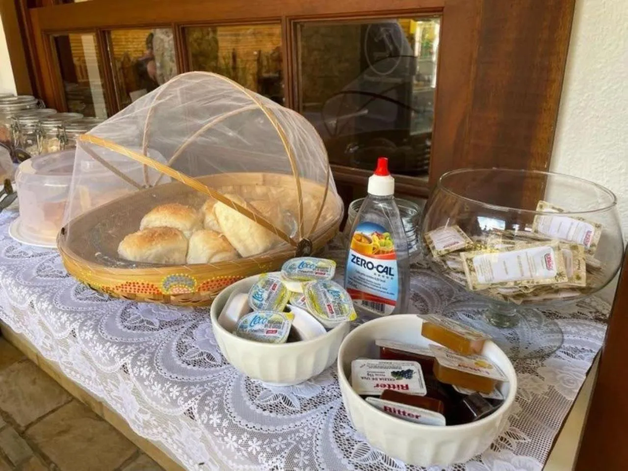 Breakfast in Pousada Cicerone - Portal das Artes - Com Gerador de Energia