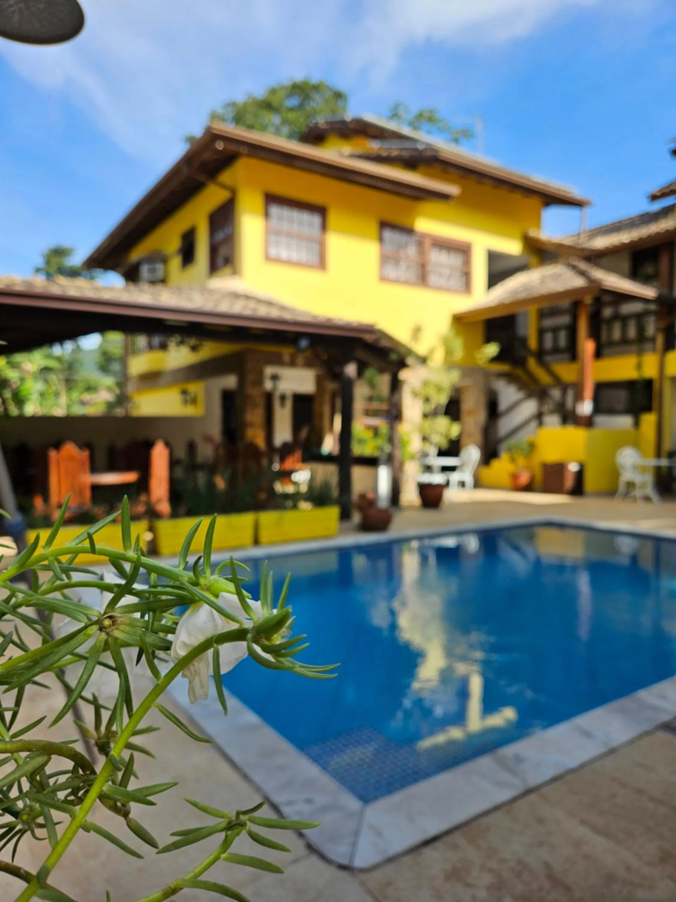 Pool view in Pousada Cicerone - Portal das Artes - Com Gerador de Energia