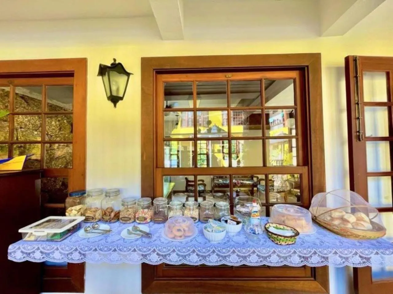 Continental breakfast in Pousada Cicerone - Portal das Artes - Com Gerador de Energia