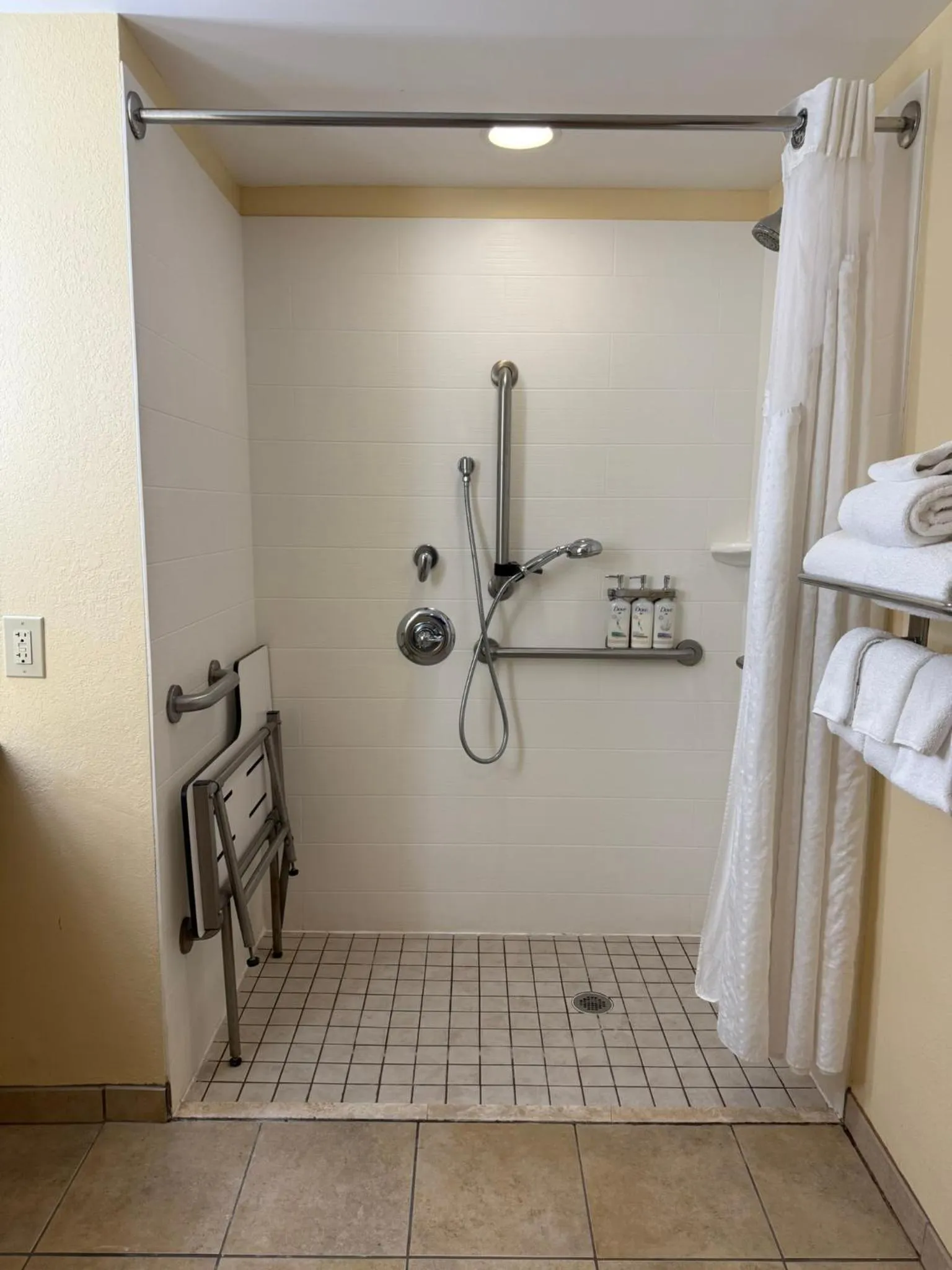 Shower in Holiday Inn Titusville/Kennedy Space Center by IHG