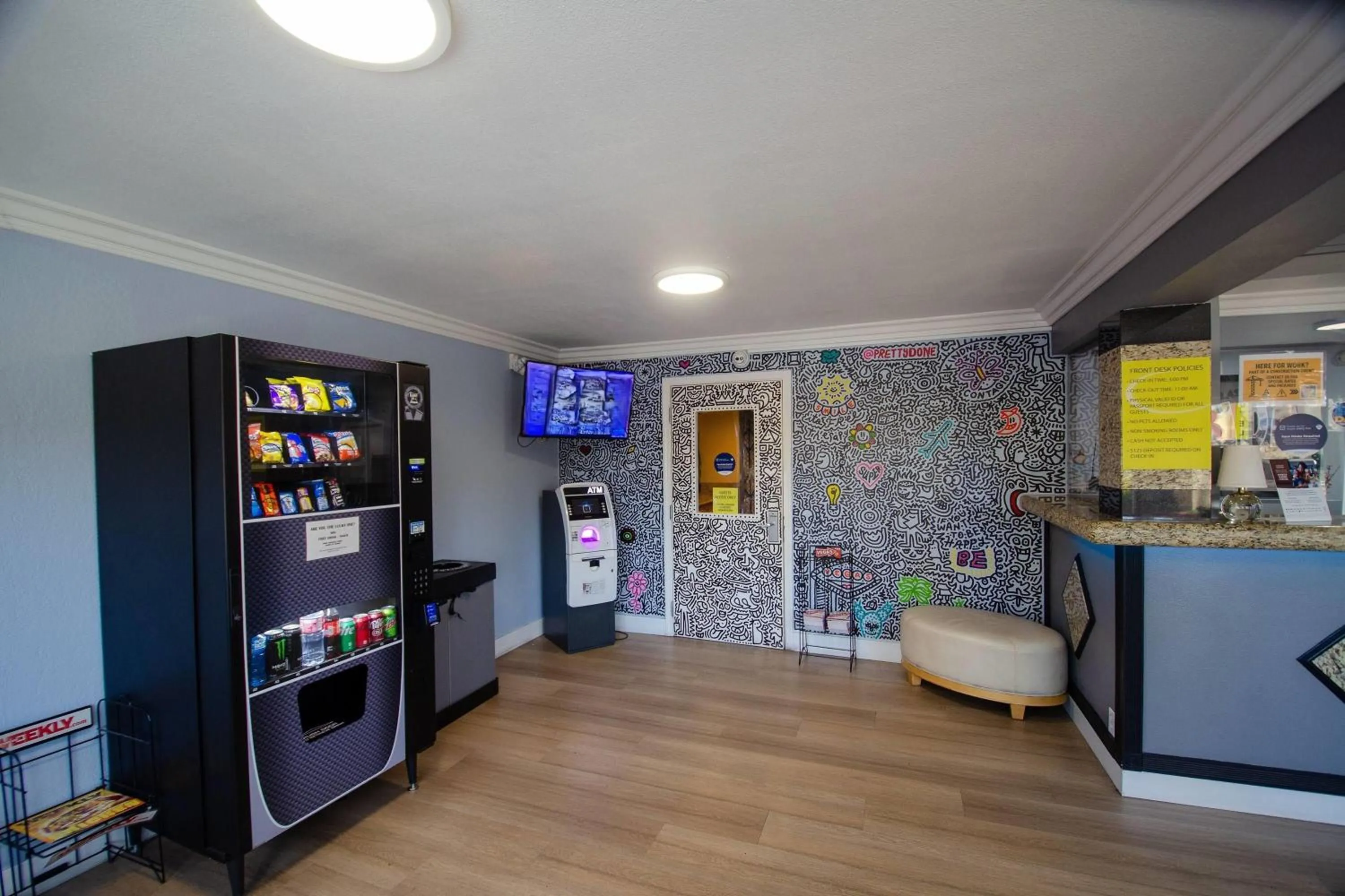 Lobby or reception in Super 8 by Wyndham Las Vegas North Strip/Fremont St. Area