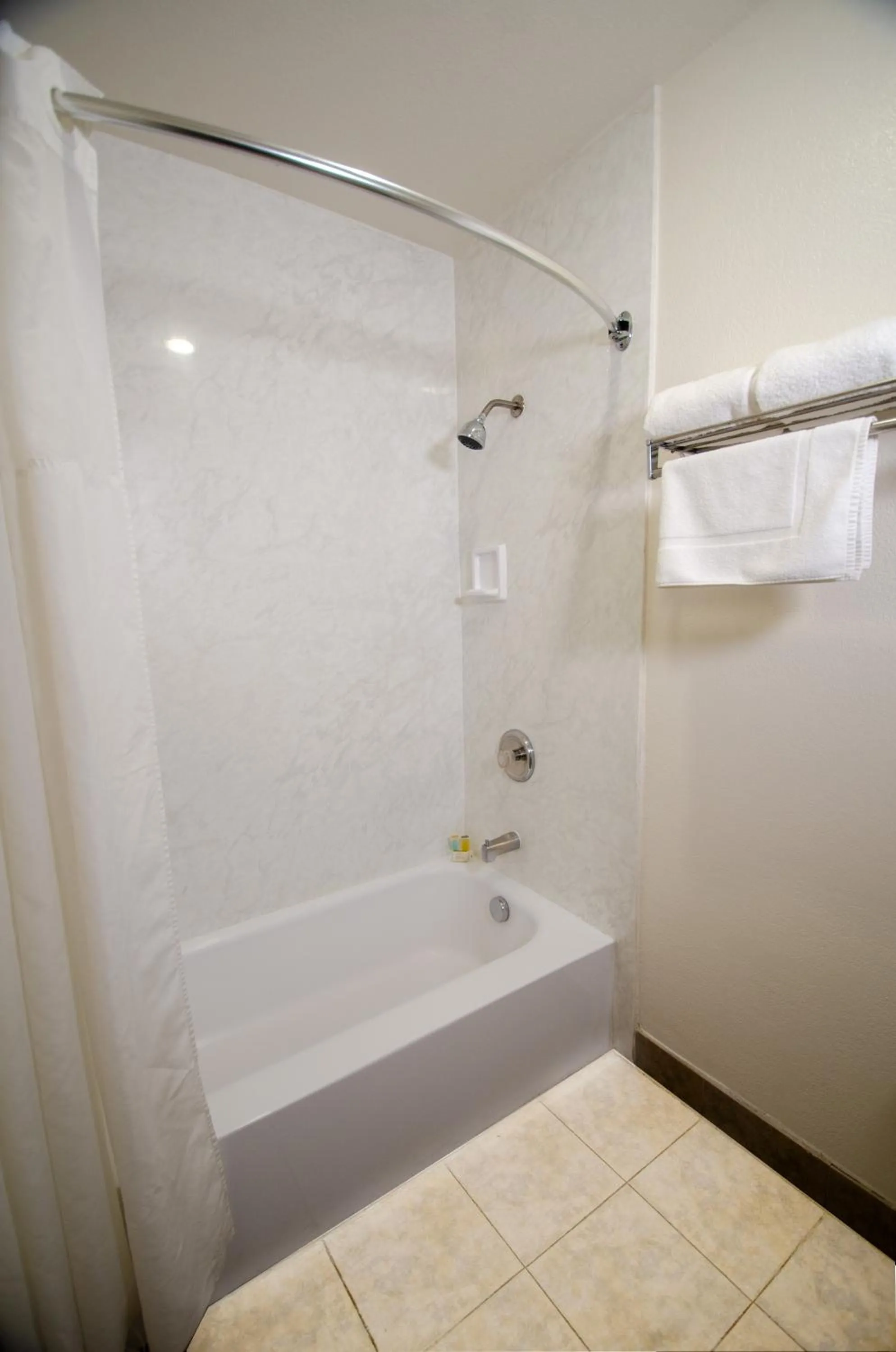 Bathroom in Super 8 by Wyndham Las Vegas North Strip/Fremont St. Area
