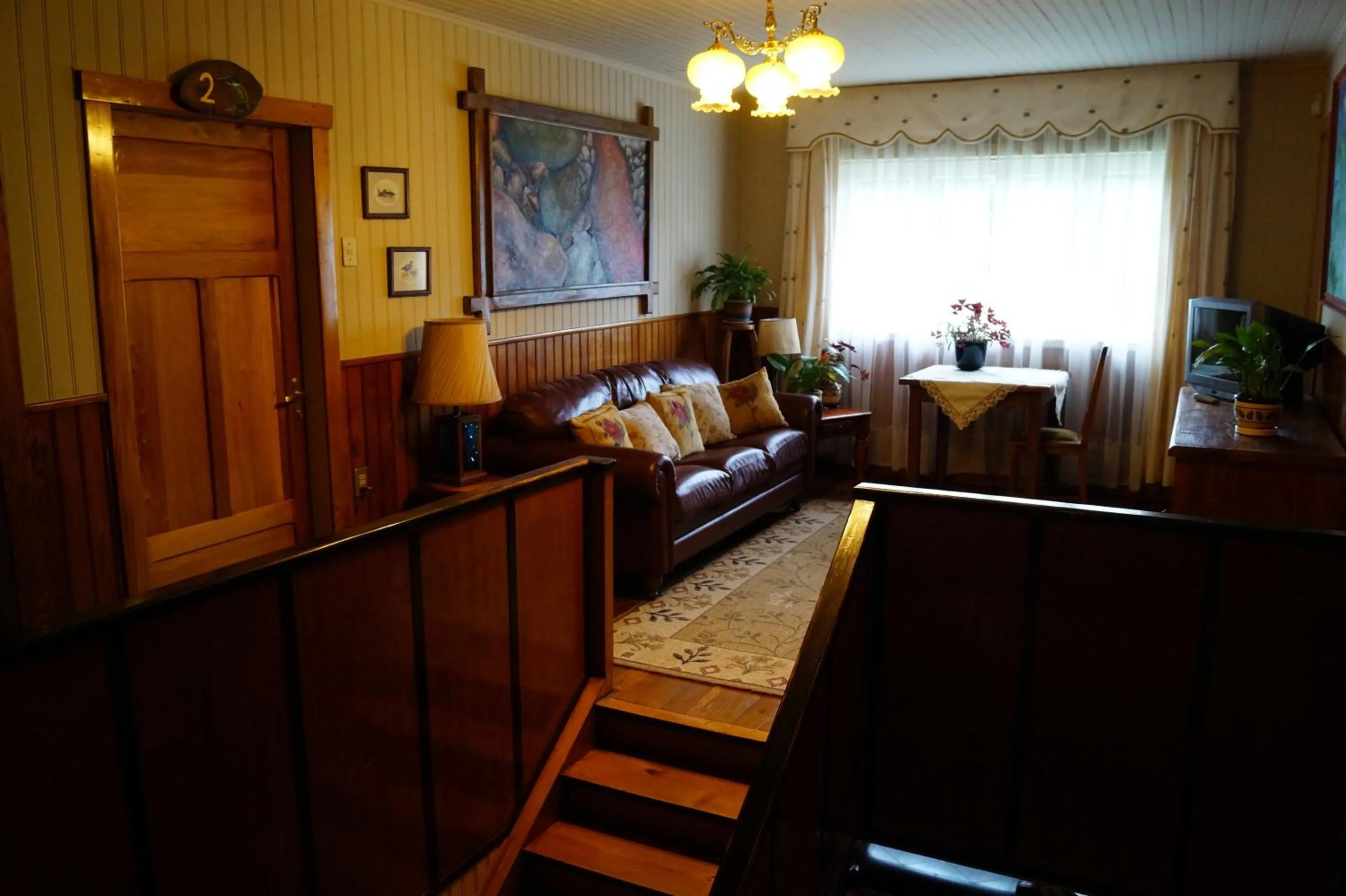 Communal lounge/ TV room in Tradicion Austral Bed & Breakfast