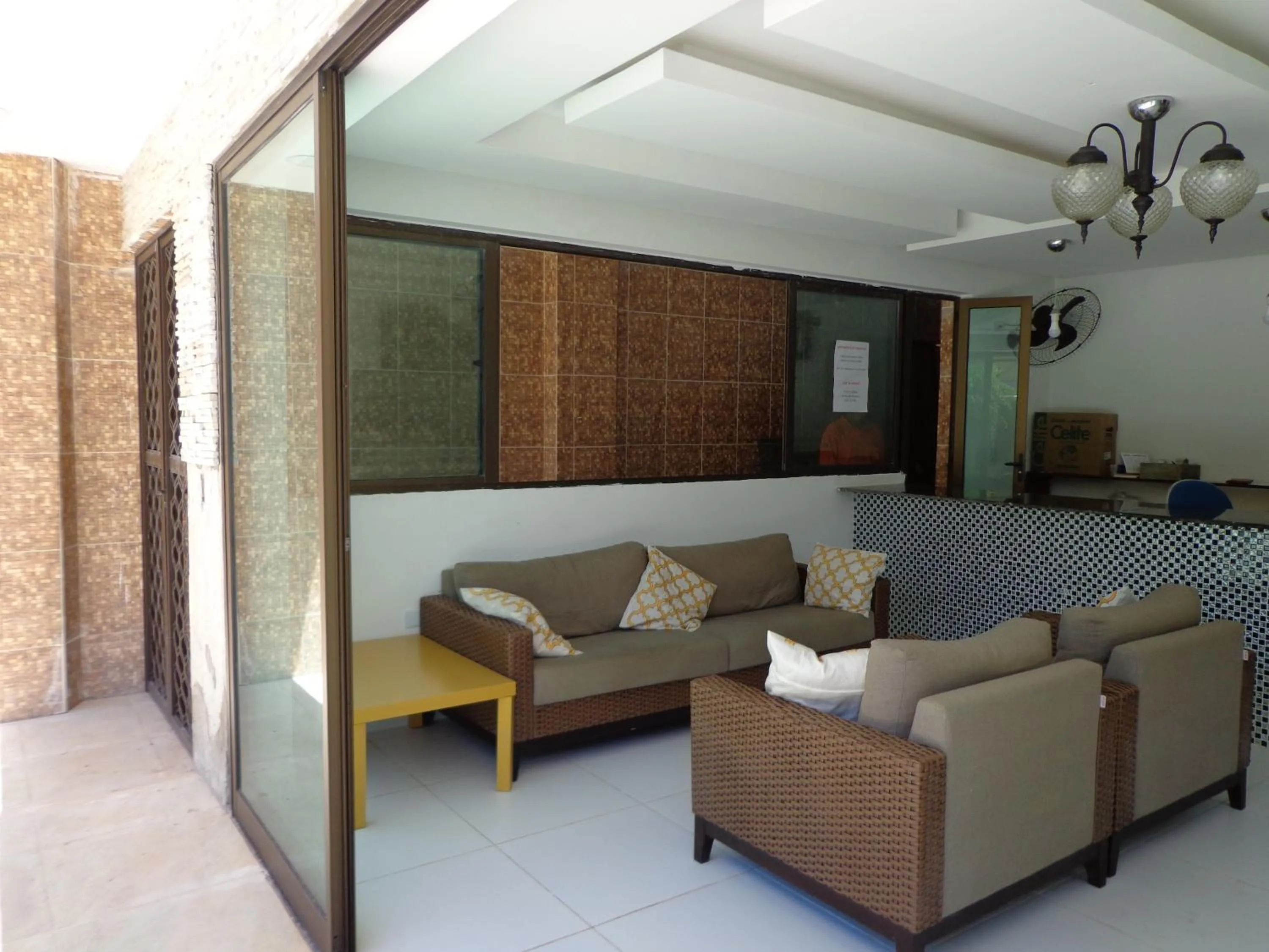 Lobby or reception in Porto Palace Pousada