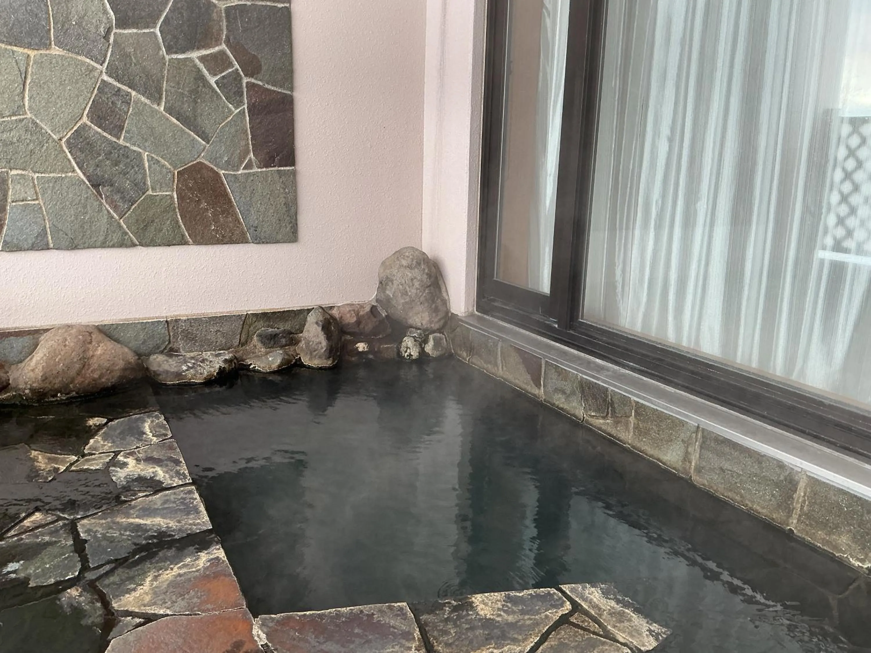 Open Air Bath in Furano La Terre