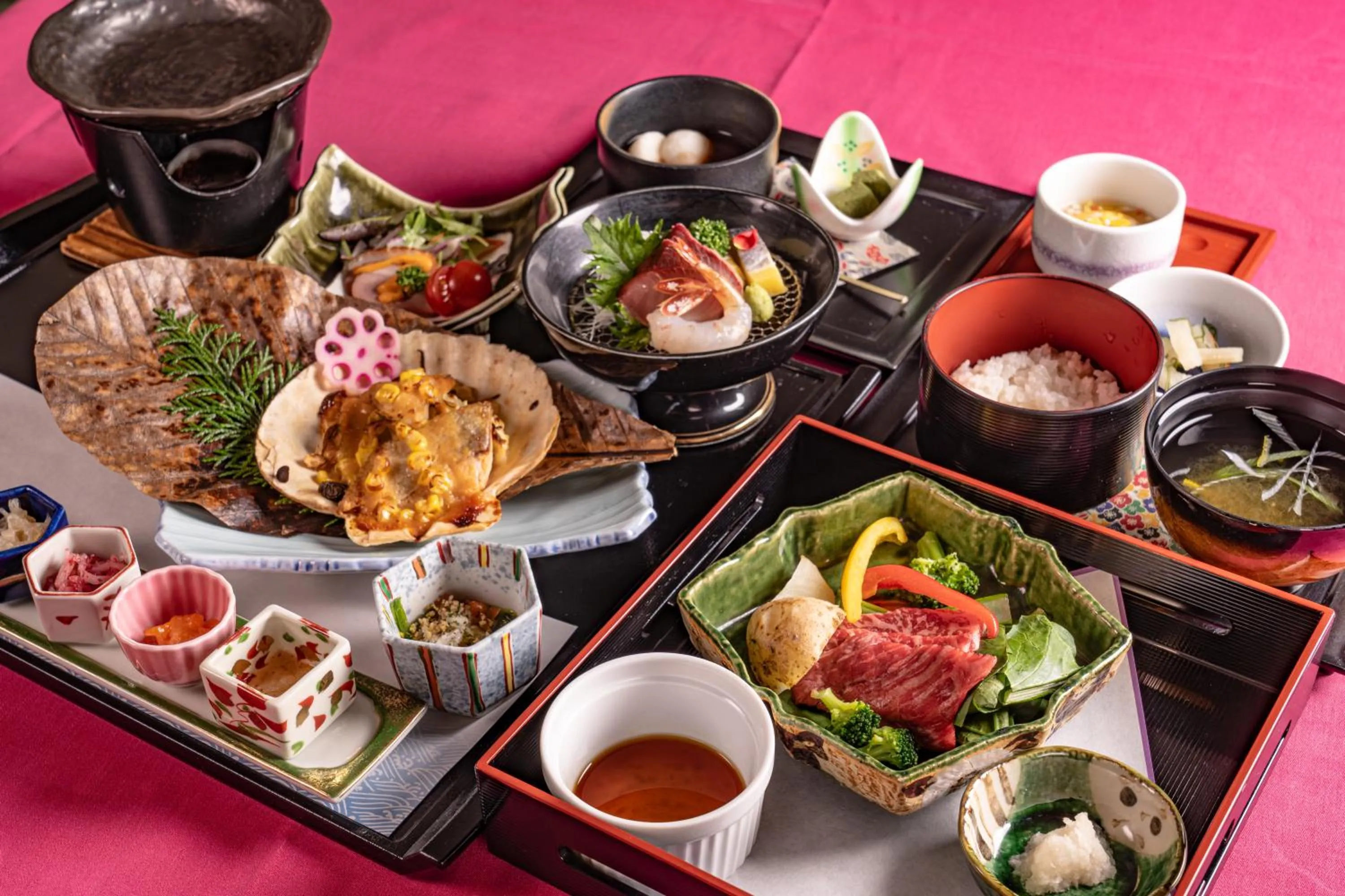 Dinner in Furano La Terre