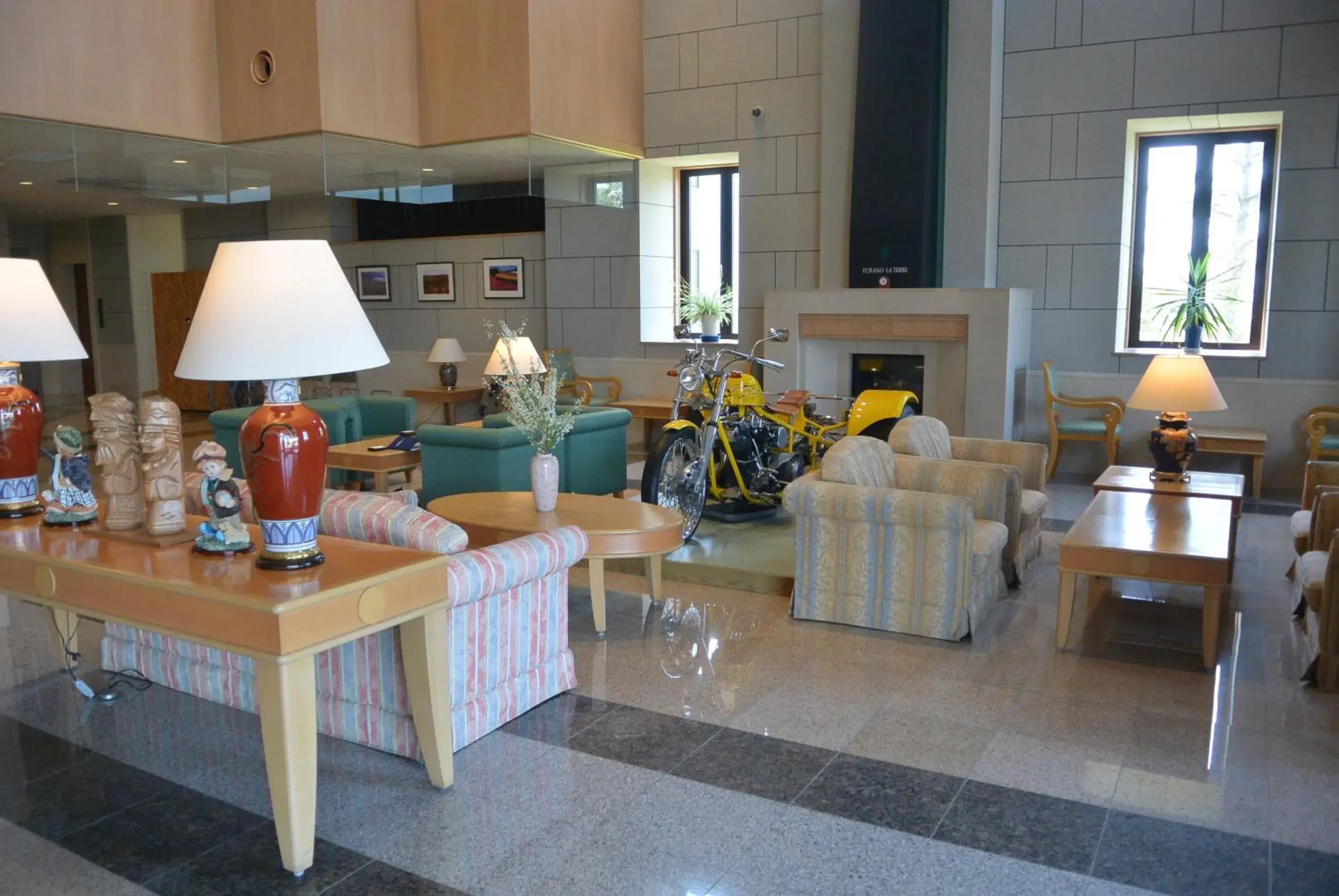 Lobby or reception in Furano La Terre Lobby or reception in Furano La Terre