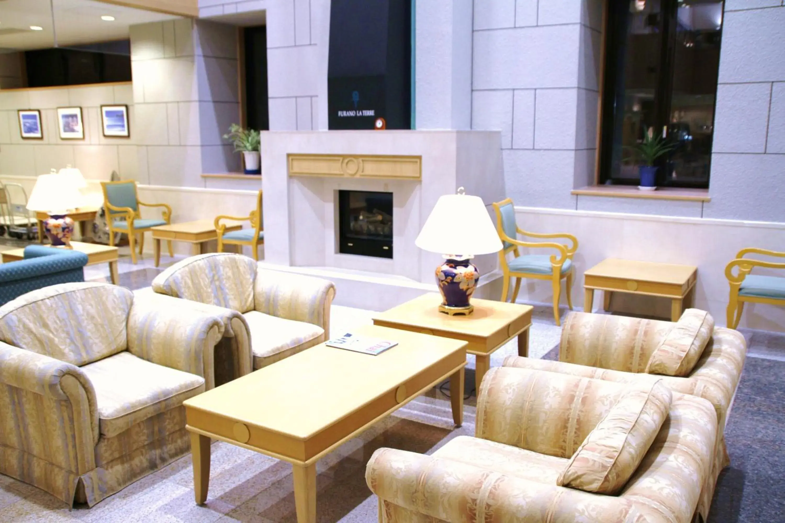 Lobby or reception in Furano La Terre Lobby or reception in Furano La Terre