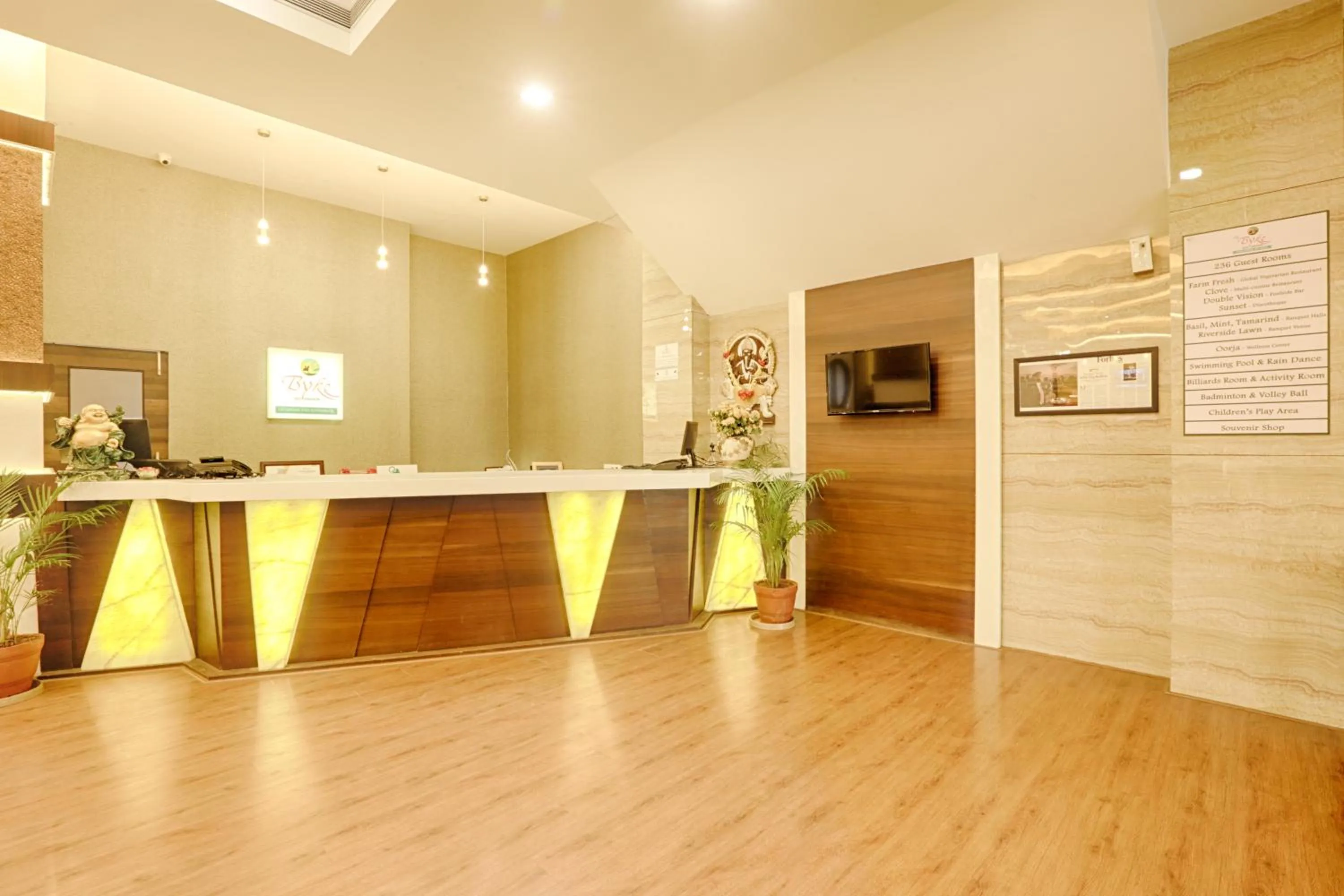 Lobby or reception in The Byke Old Anchor Beach Resort & Spa