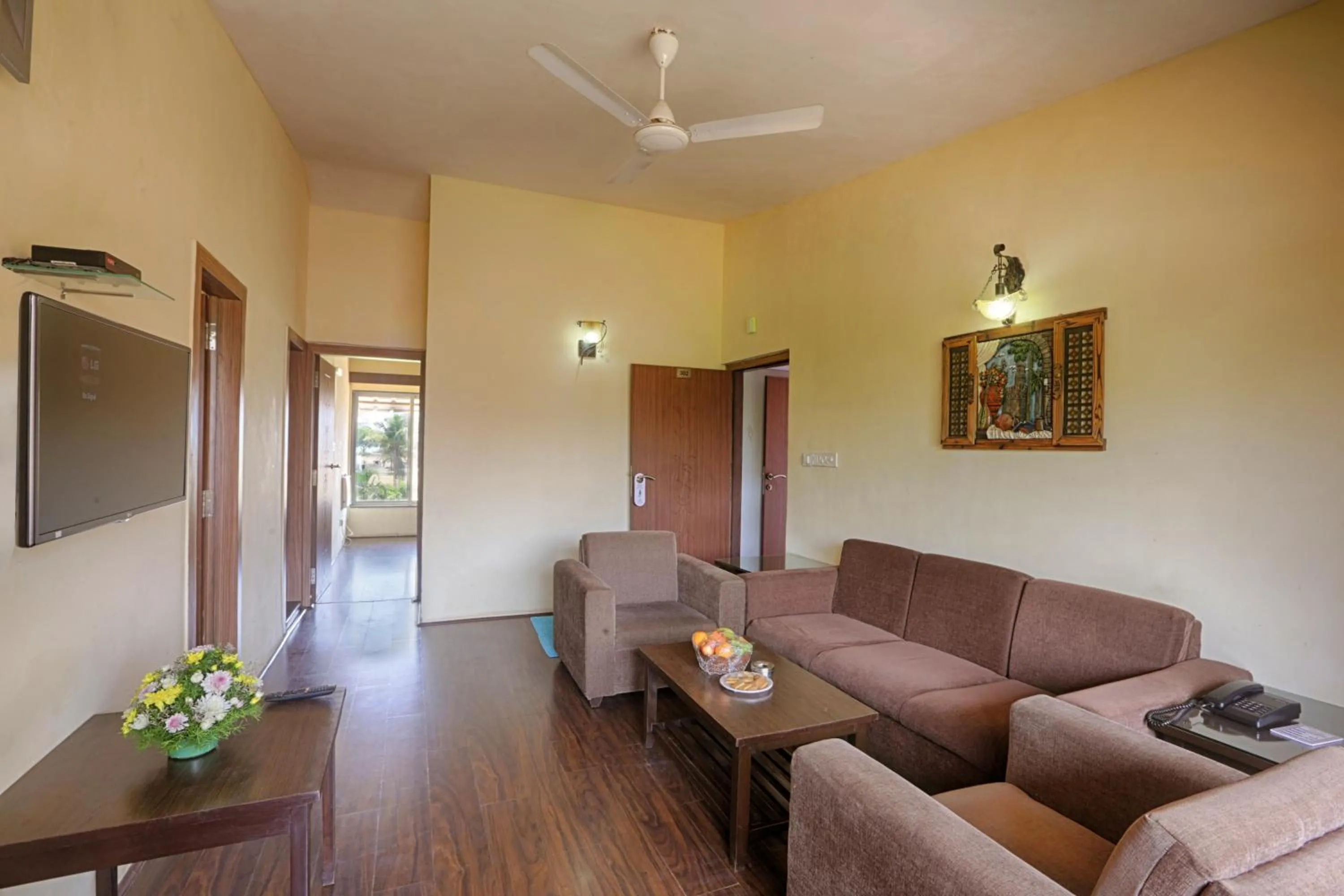 Living room in The Byke Old Anchor Beach Resort & Spa