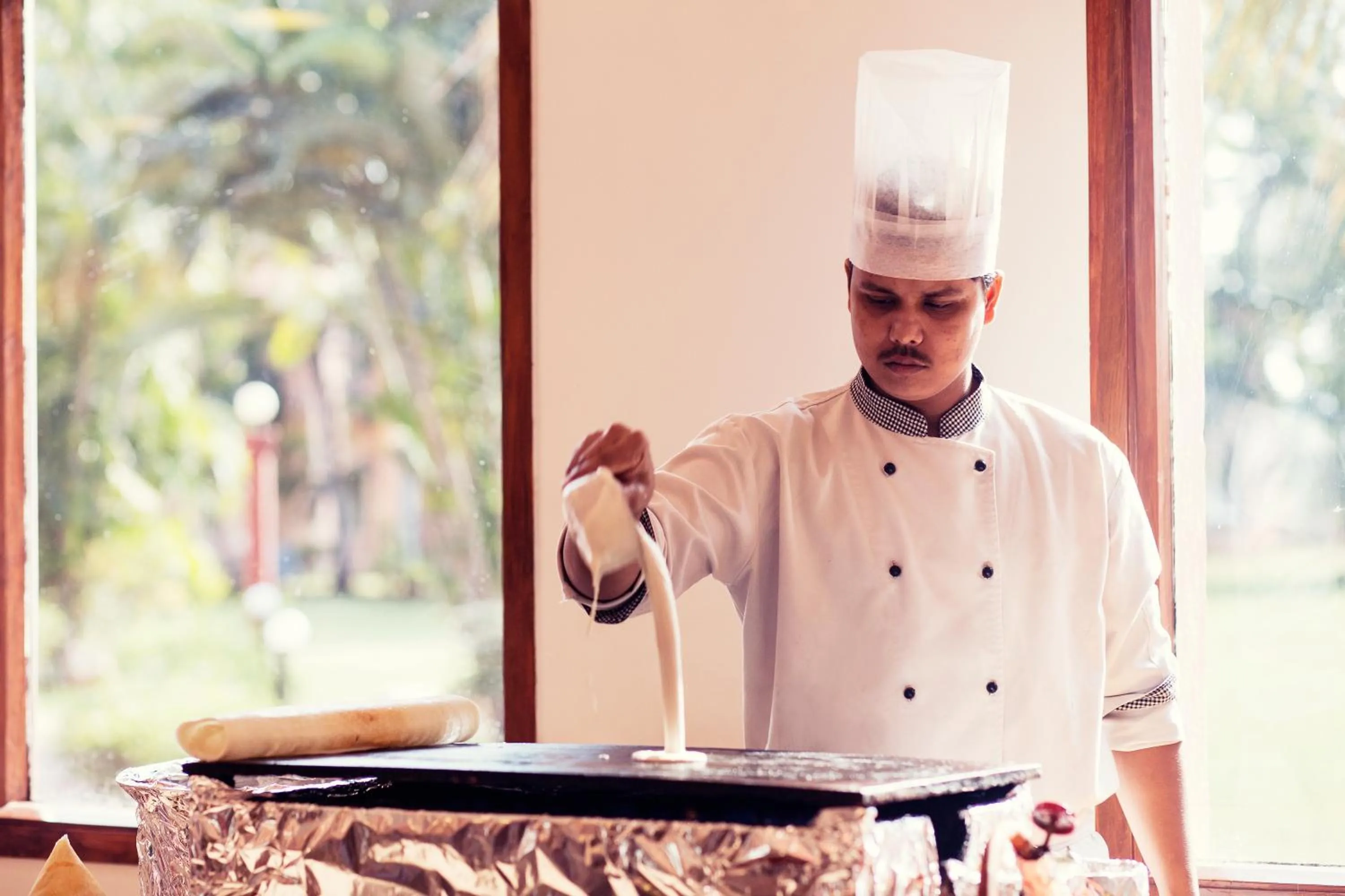 Kitchen or kitchenette in The Byke Old Anchor Beach Resort & Spa